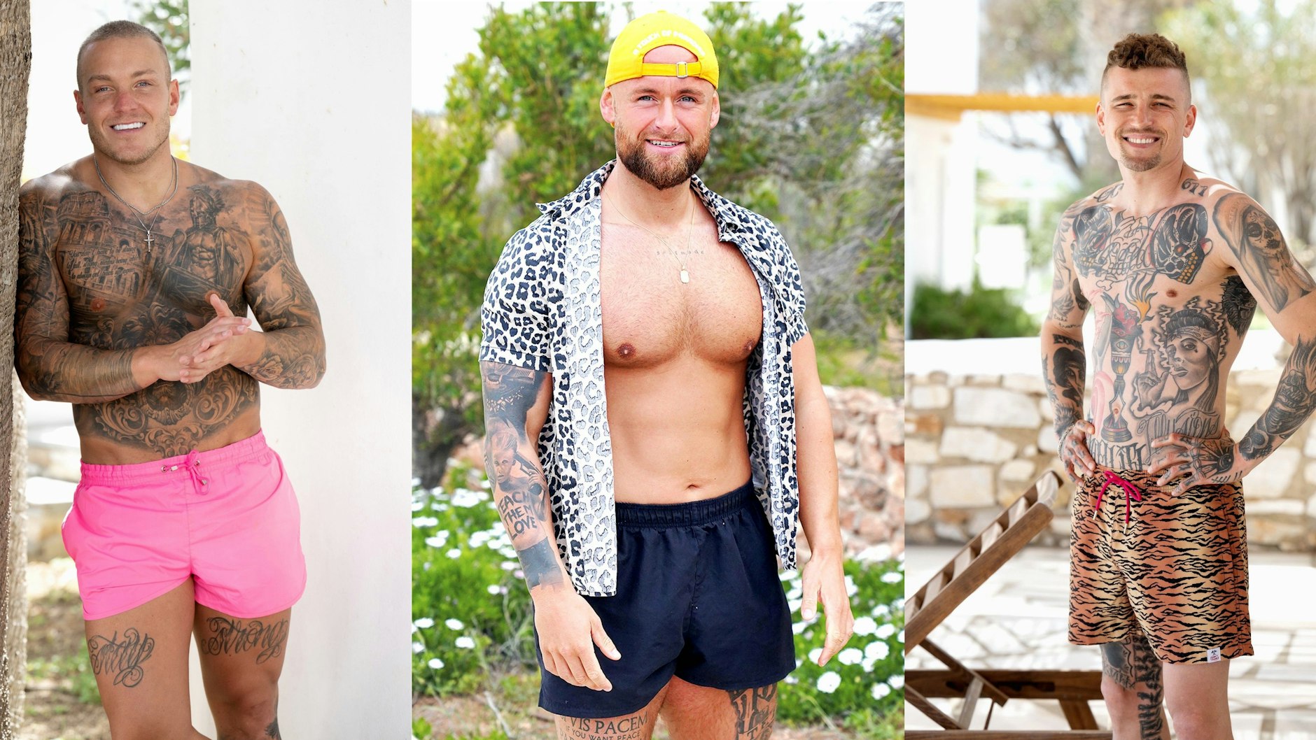 Ja, auch die Herren haben einiges gemeinsam: Die Kandidaten gleichen sich auch in Charme und Habitus.