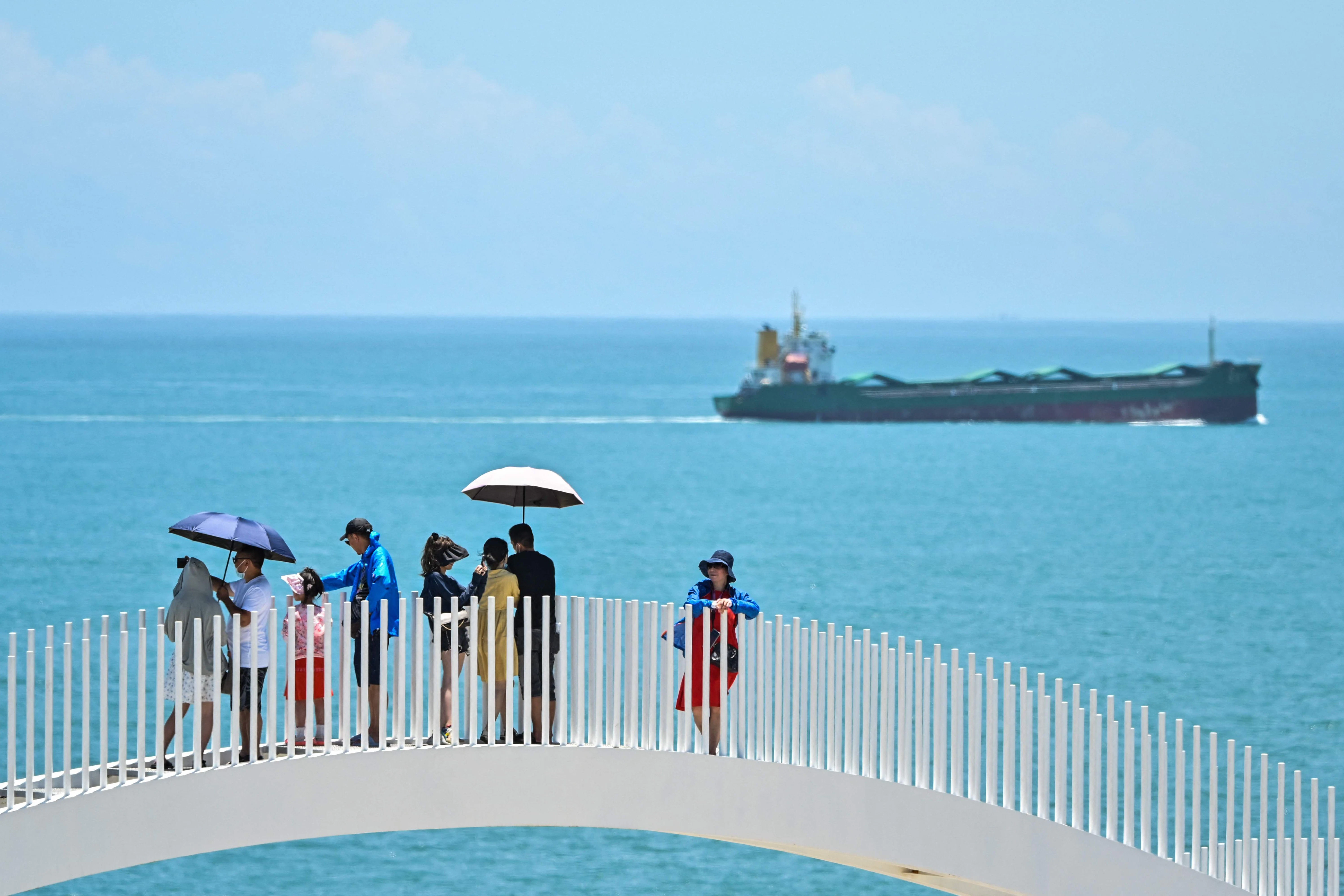 Touristen in Fujian.
