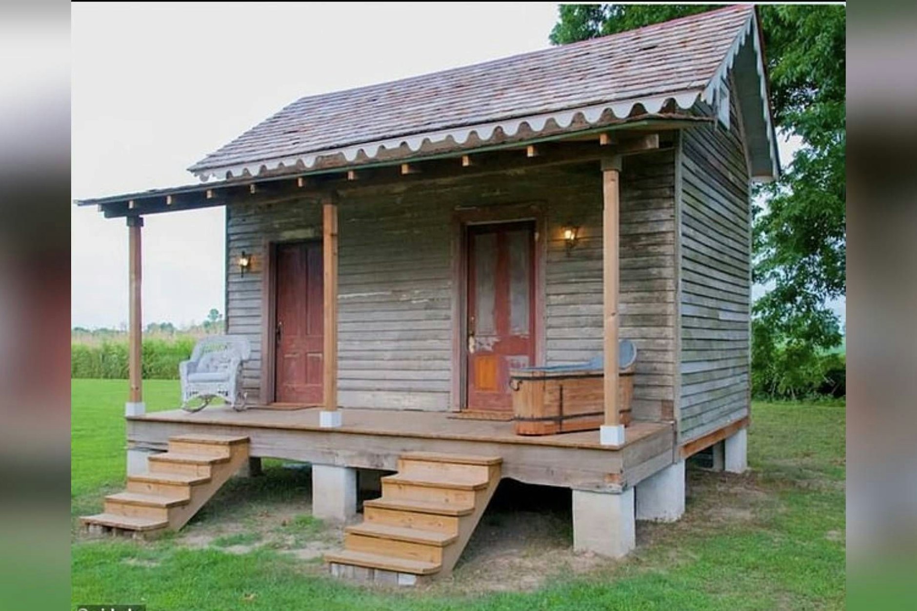 Im Urlaubshäuschen mussten&nbsp; einst die Sklaven der Baumwollplantage in Greenville hausen.