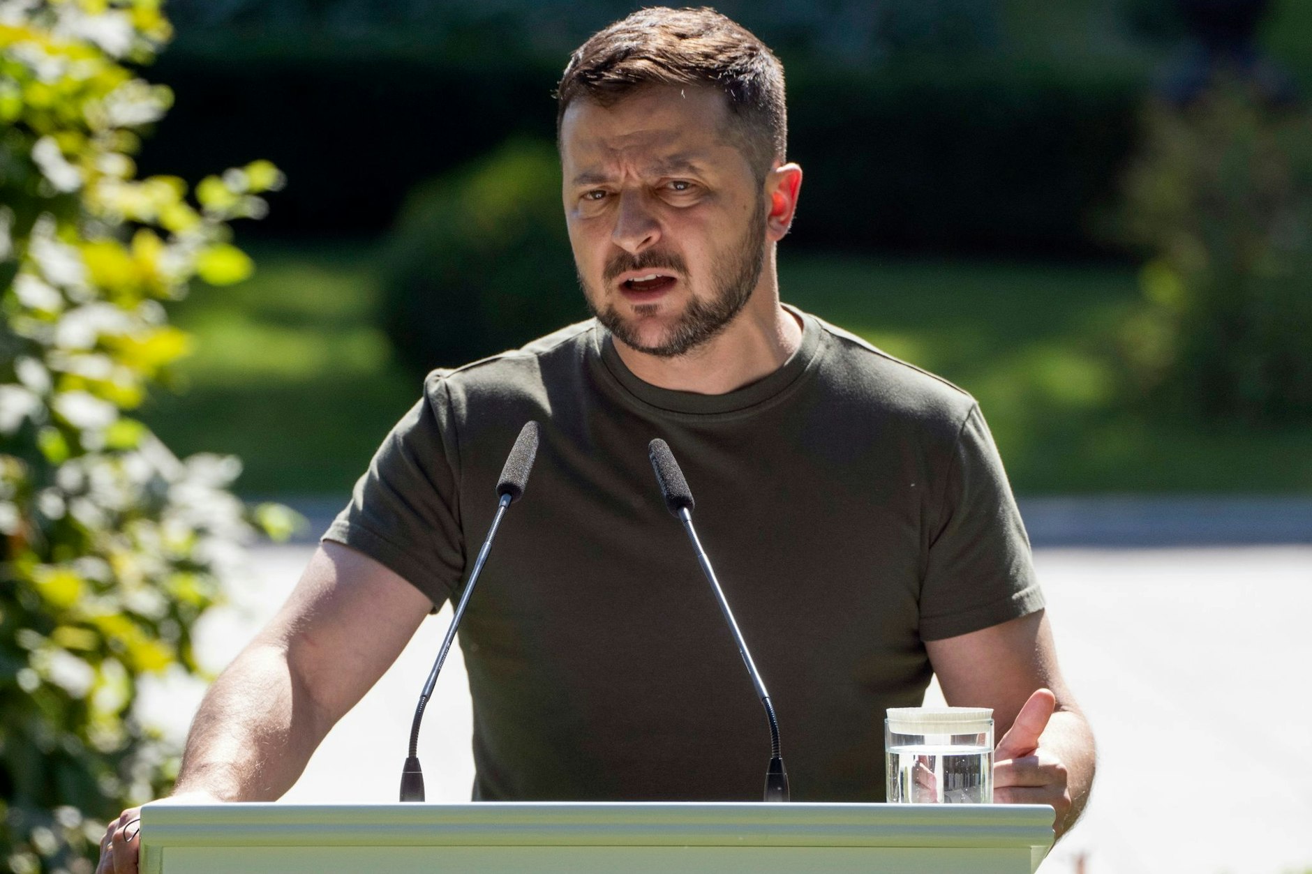 Der ukrainische Präsident Wolodymyr Selenskyj