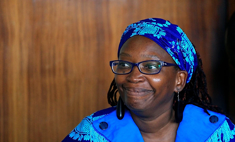 Die Autorin Stella Nyanzi