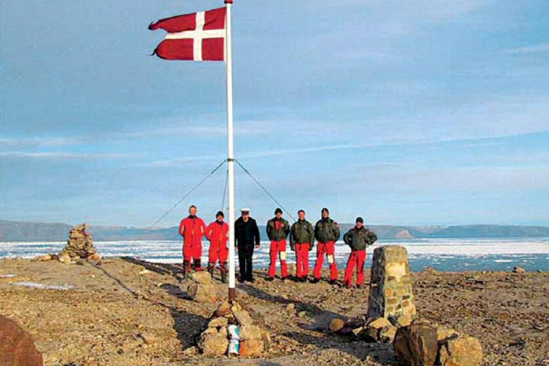 Auch Dänemark hat seine internationalen Konflikte: Jahrelang hatten Kanada und Dänemark die Hans-Insel für sich beansprucht.
