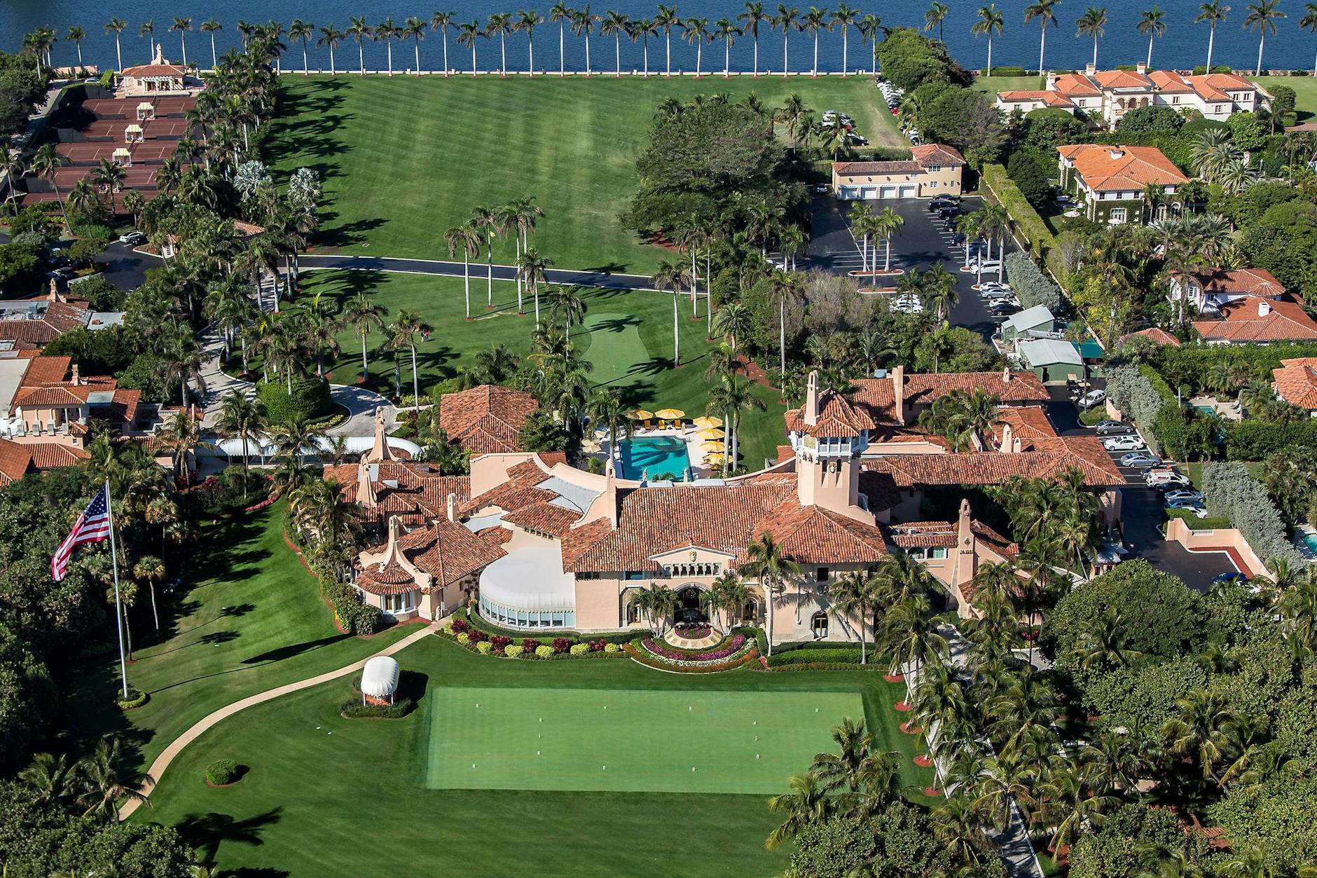 Florida: das Anwesen Mar-a-Lago von Donald Trump.