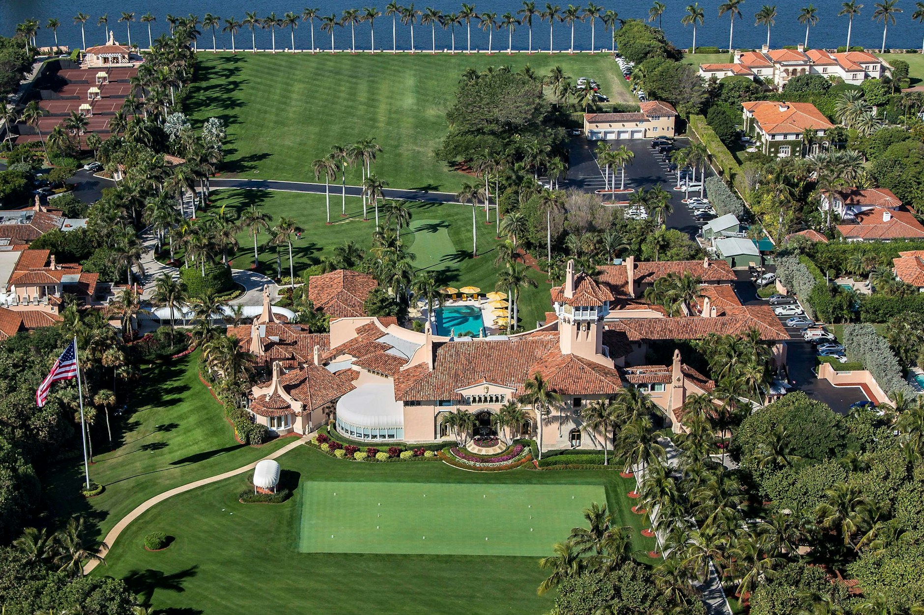 Florida: das Anwesen Mar-a-Lago von Donald Trump.