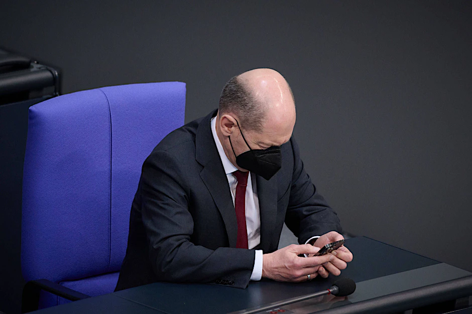 Bundeskanzler Olaf Scholz (SPD)
