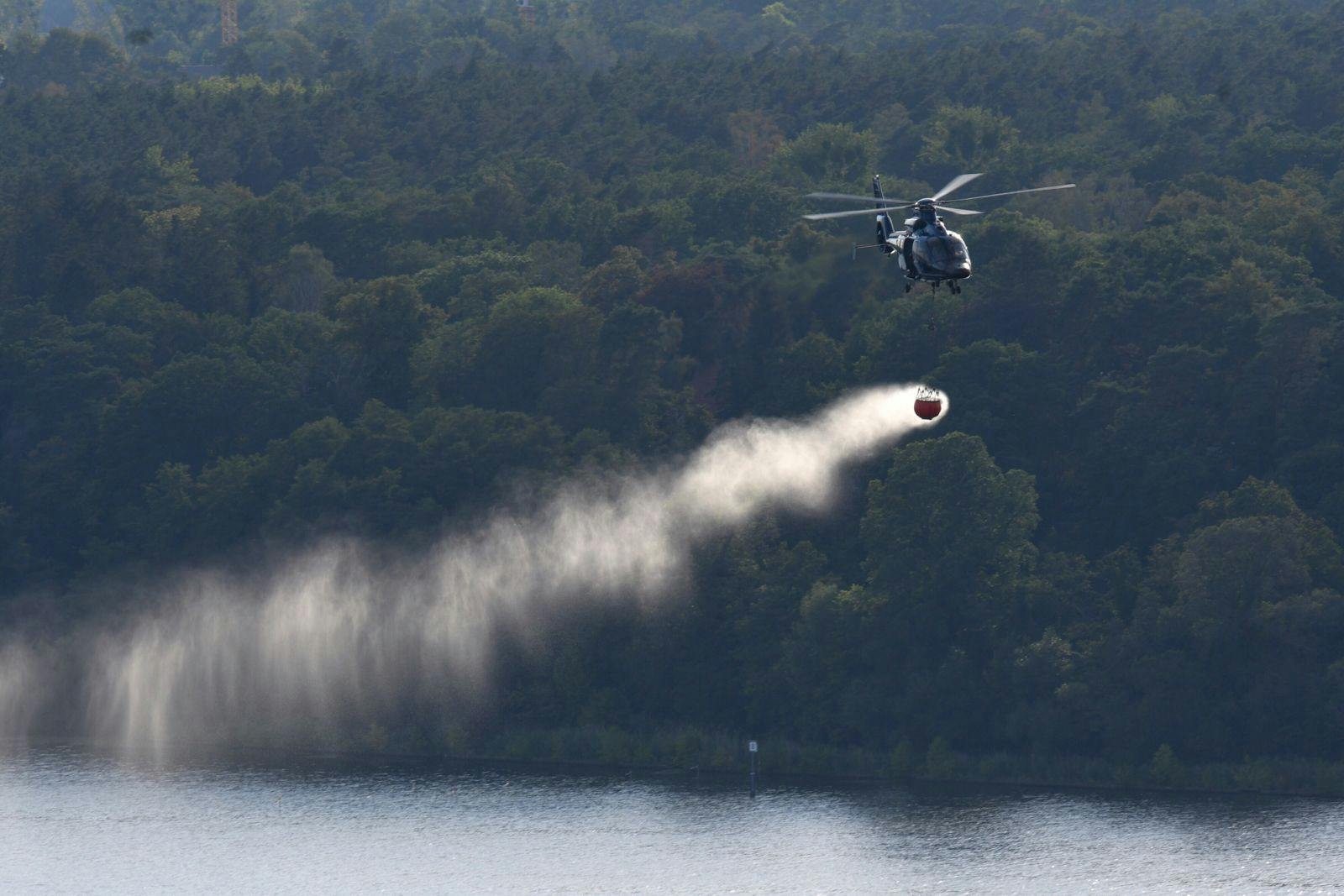 Das Wasser wird aus der Havel geholt.