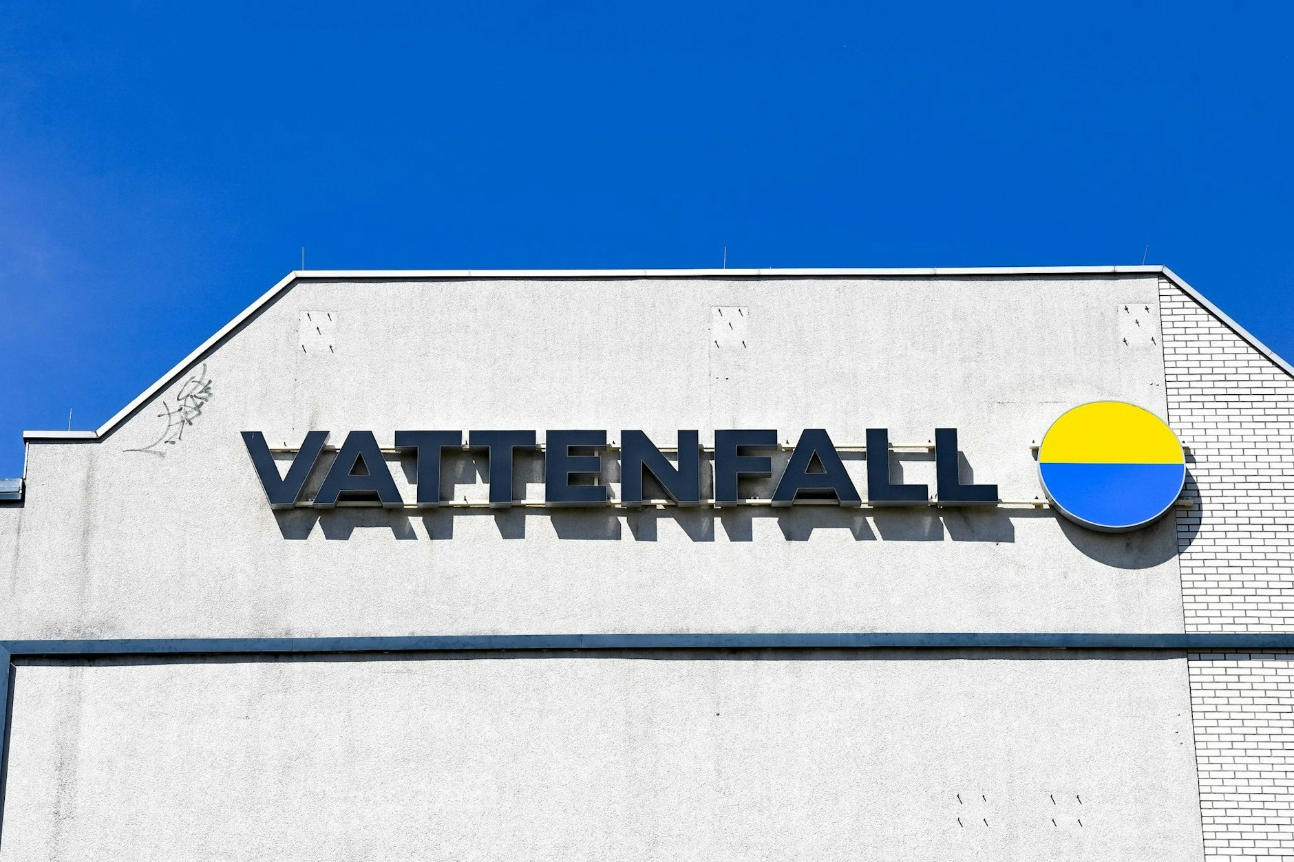 Das Logo des Energieunternehmens Vattenfall.