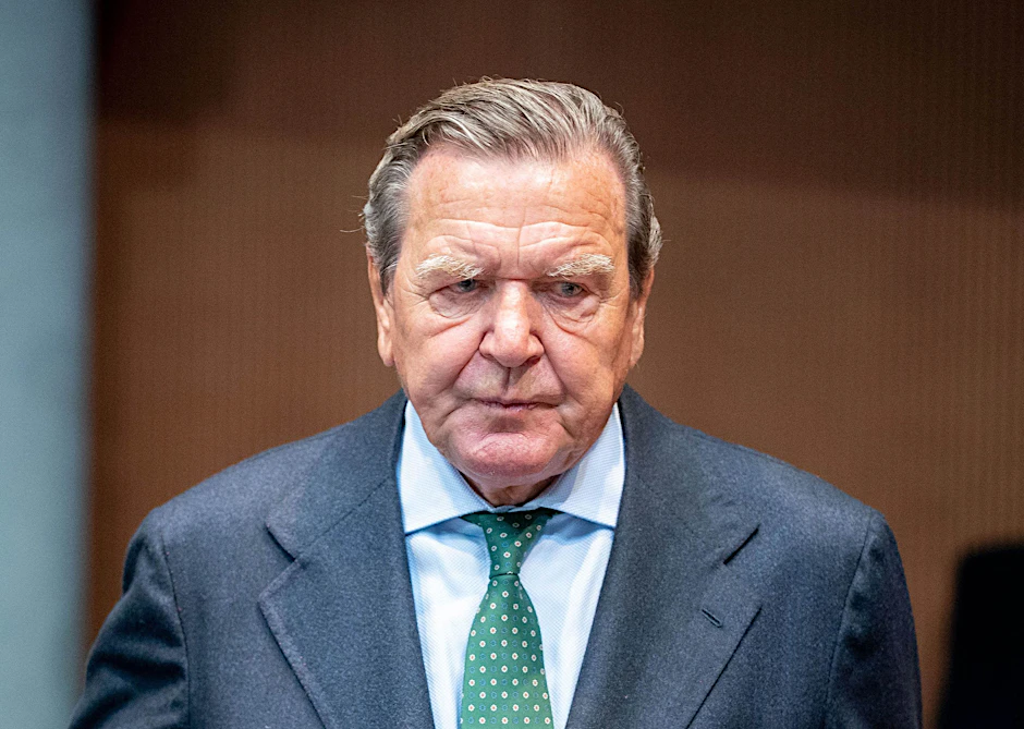 Ex-Bundeskanzler Gerhard Schröder im Mai 2022