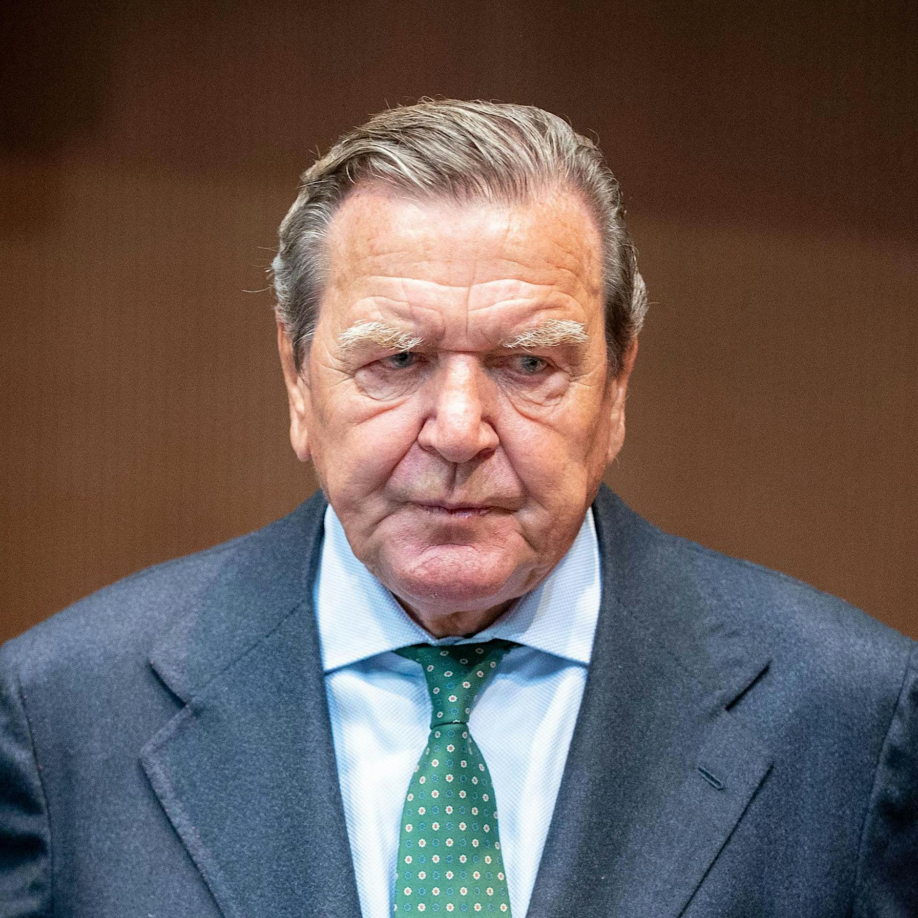 Was die Gesichter Schröders und Putins verraten