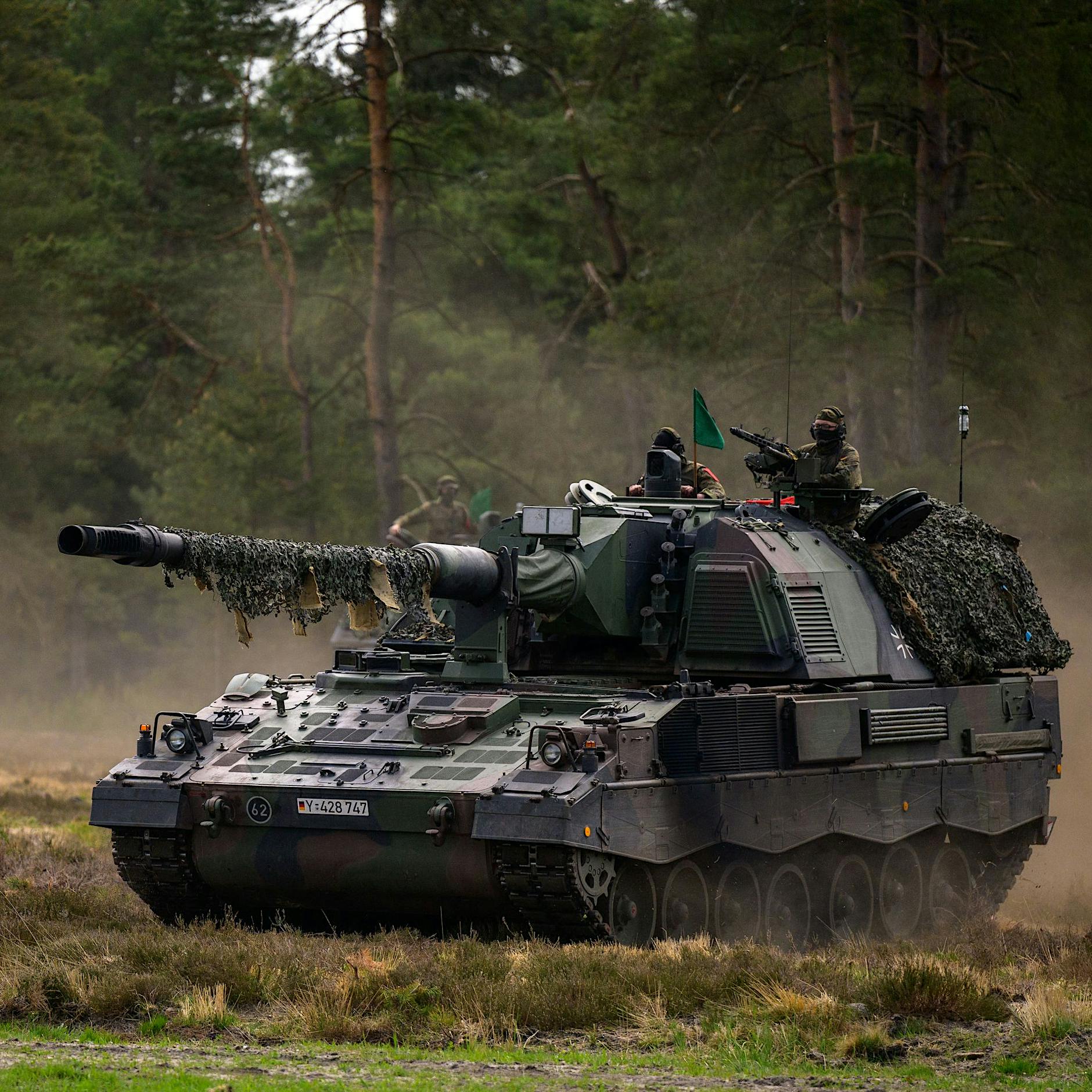 Bericht: Deutsche Panzerhaubitzen in der Ukraine nicht einsatzbereit