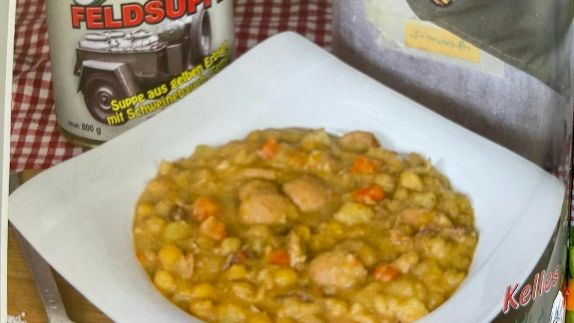 Die NVA-Feldsuppe, um die nun viel Wirbel gemacht wird.