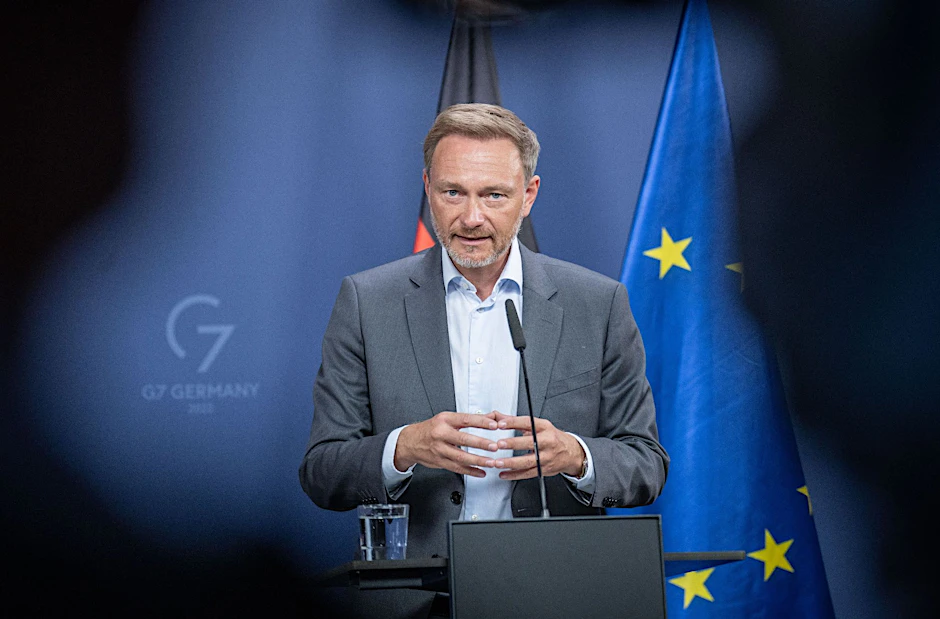 „Können nicht dauerhaft das Wohlstandsniveau mit staatlichem Geld, möglicherweise sogar mit Schulden, sichern“: Finanzminister Christian Lindner.