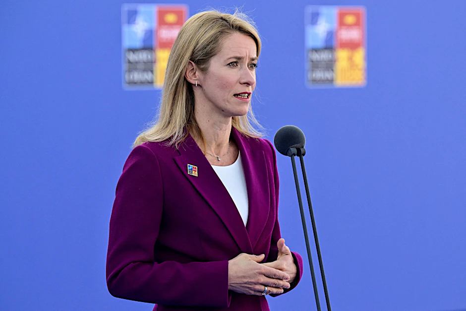 Estlands Premierministerin, Kaja Kallas.