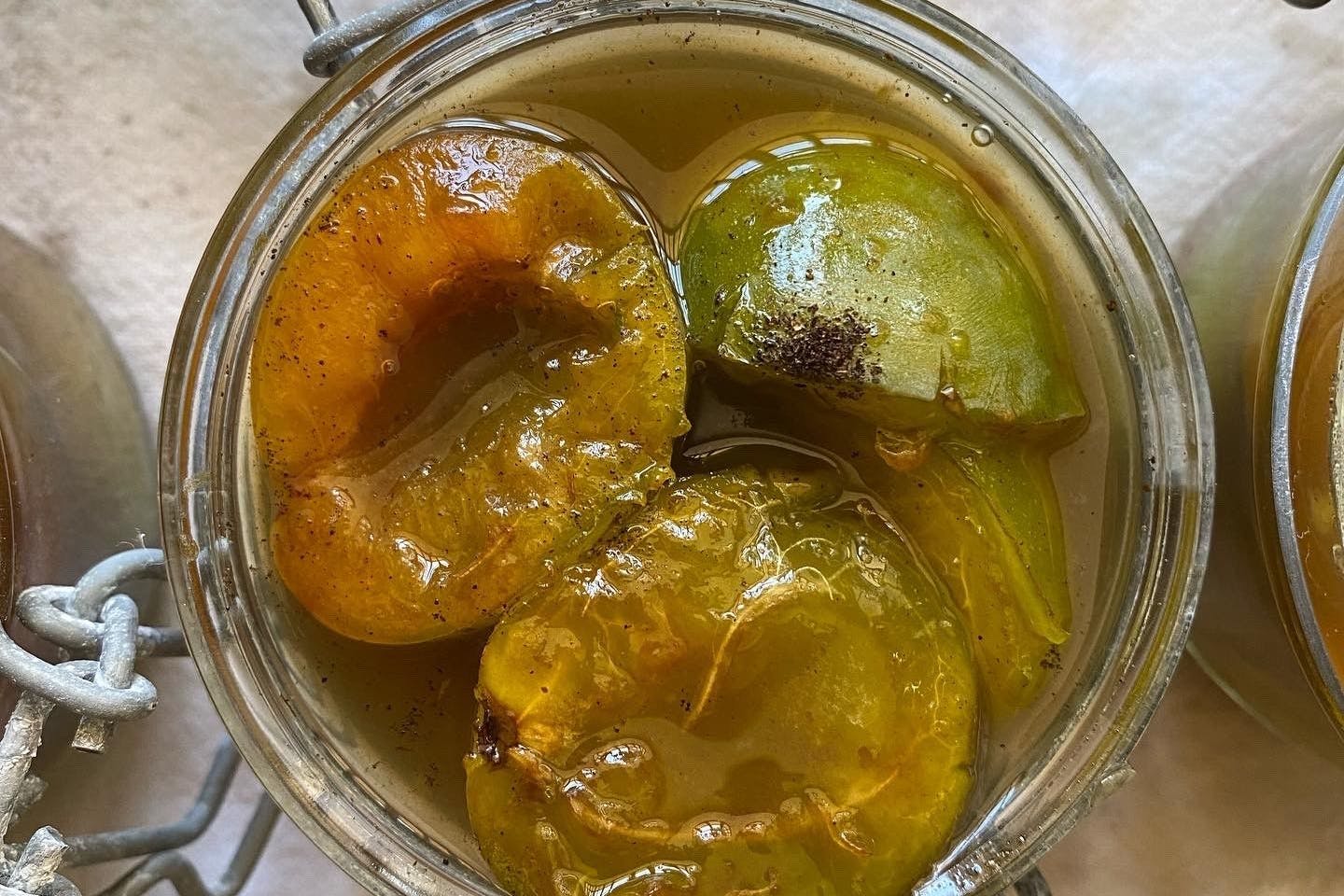 Das fertige Ergebnis: Renekloden eingemacht für den Winter oder für jetzt zum Gleichessen.