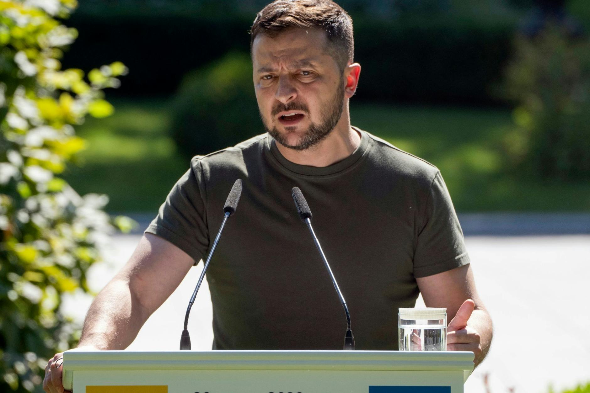 Der ukrainische Präsident Wolodymyr Selenskyj