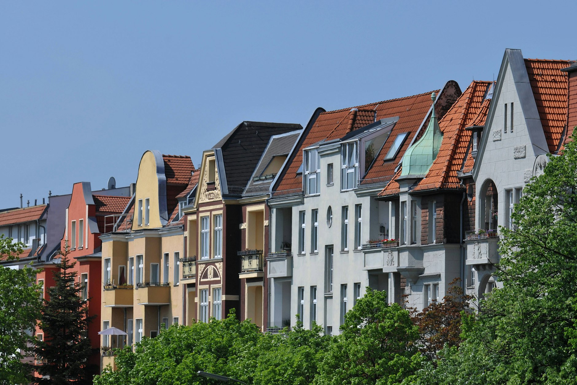 Begehrte Kaufobjekte: Altbauten in Berlin.
