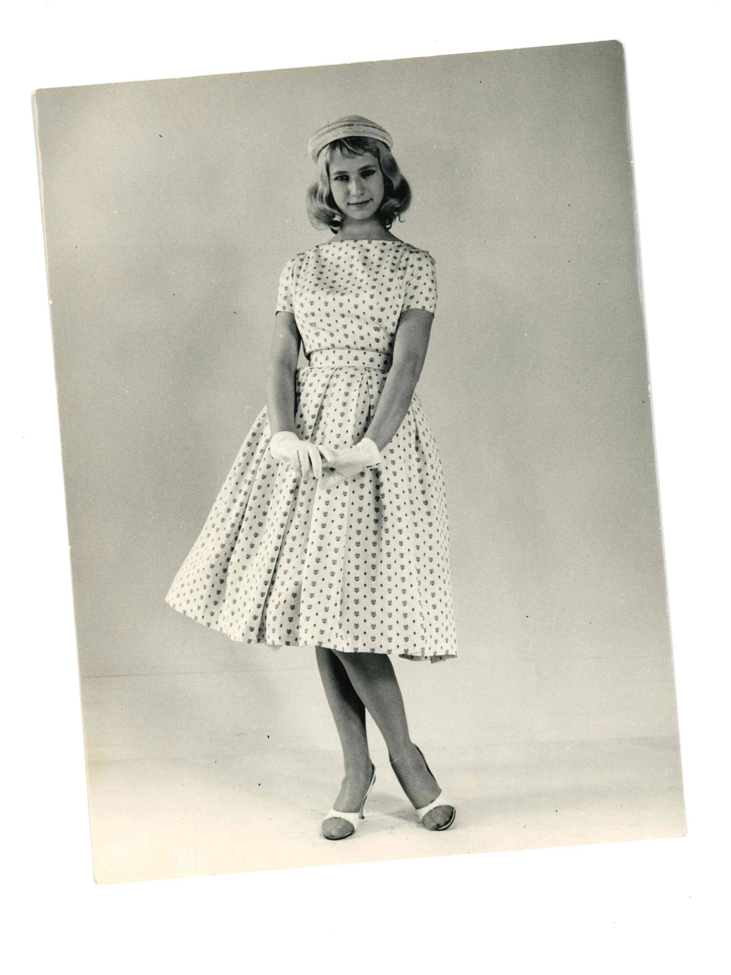Jutta Voigt als Model, 1958