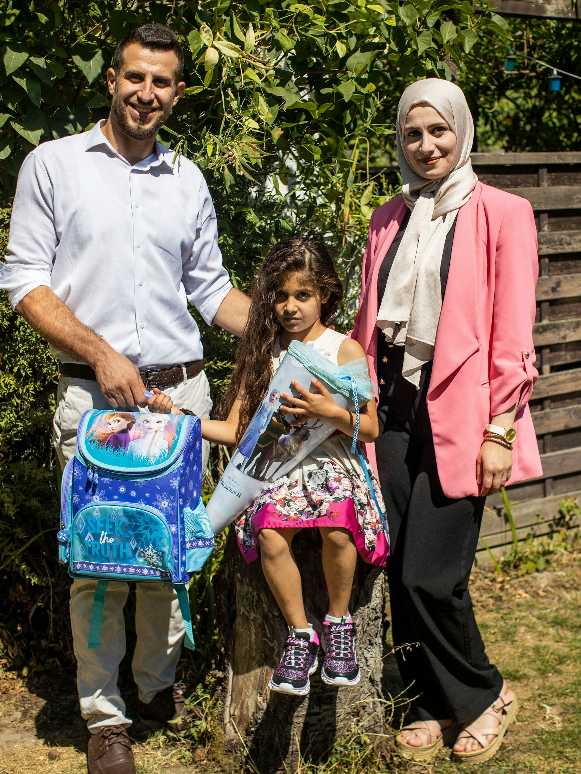 Angelas Vater Ezzat und Mutter Medea flohen 2015 nach Deutschland.
