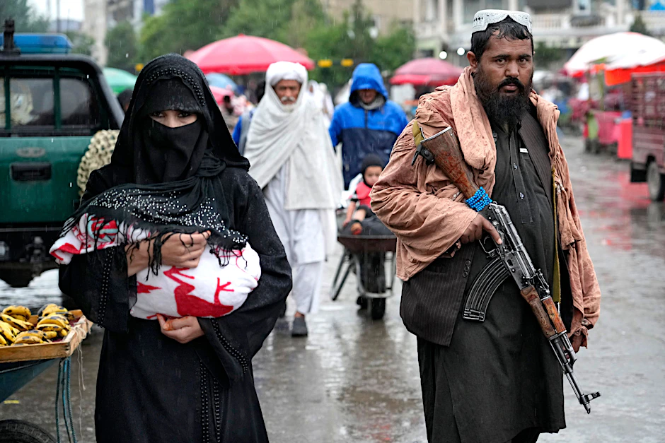 Szene vom alten Markt in Kabul