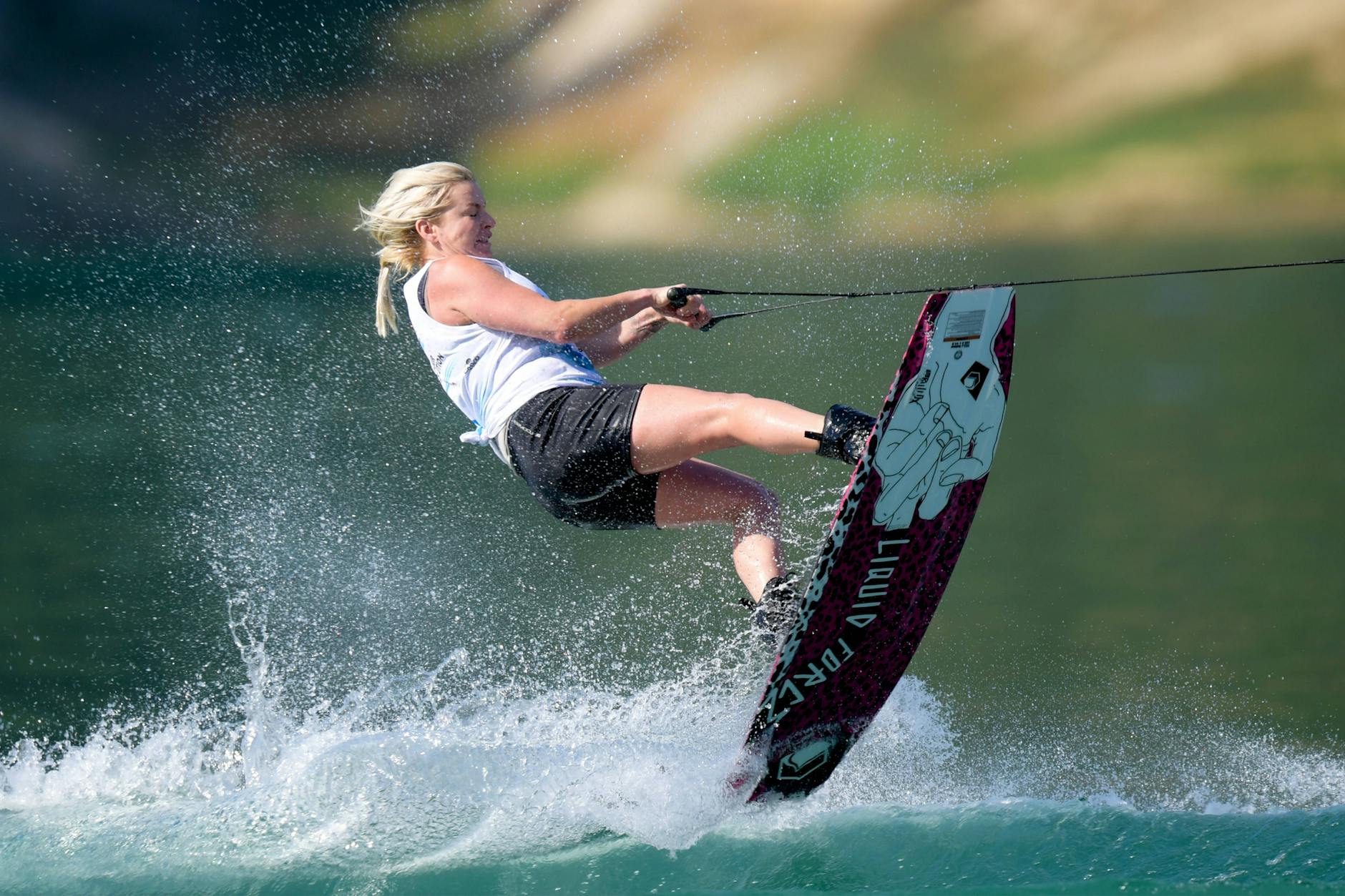 Leistungssport mit Spaßfaktor: Wakeboarden (hier ein Foto vom WM-Finale 2022 in Italien).