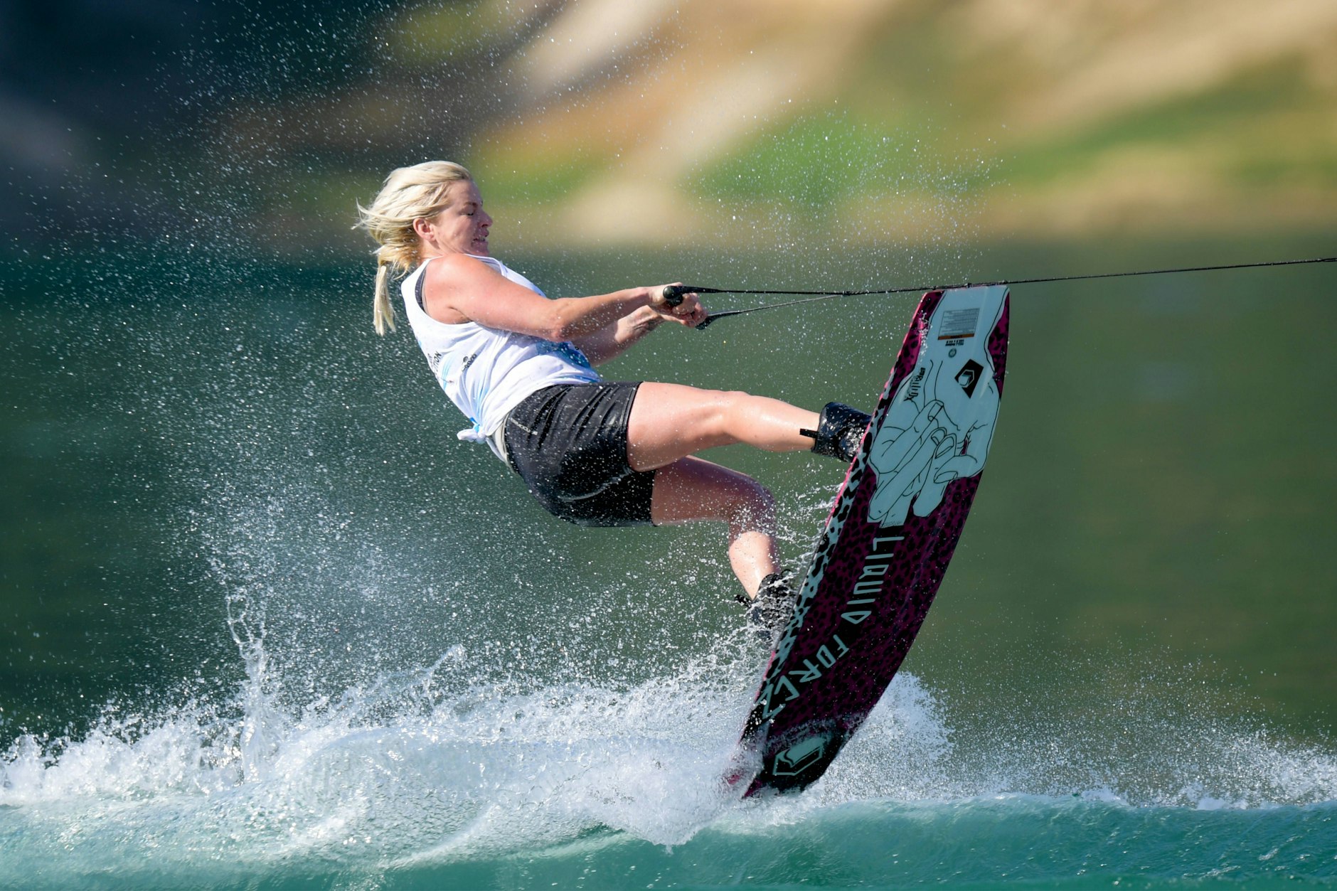 Leistungssport mit Spaßfaktor: Wakeboarden (hier ein Foto vom WM-Finale 2022 in Italien).