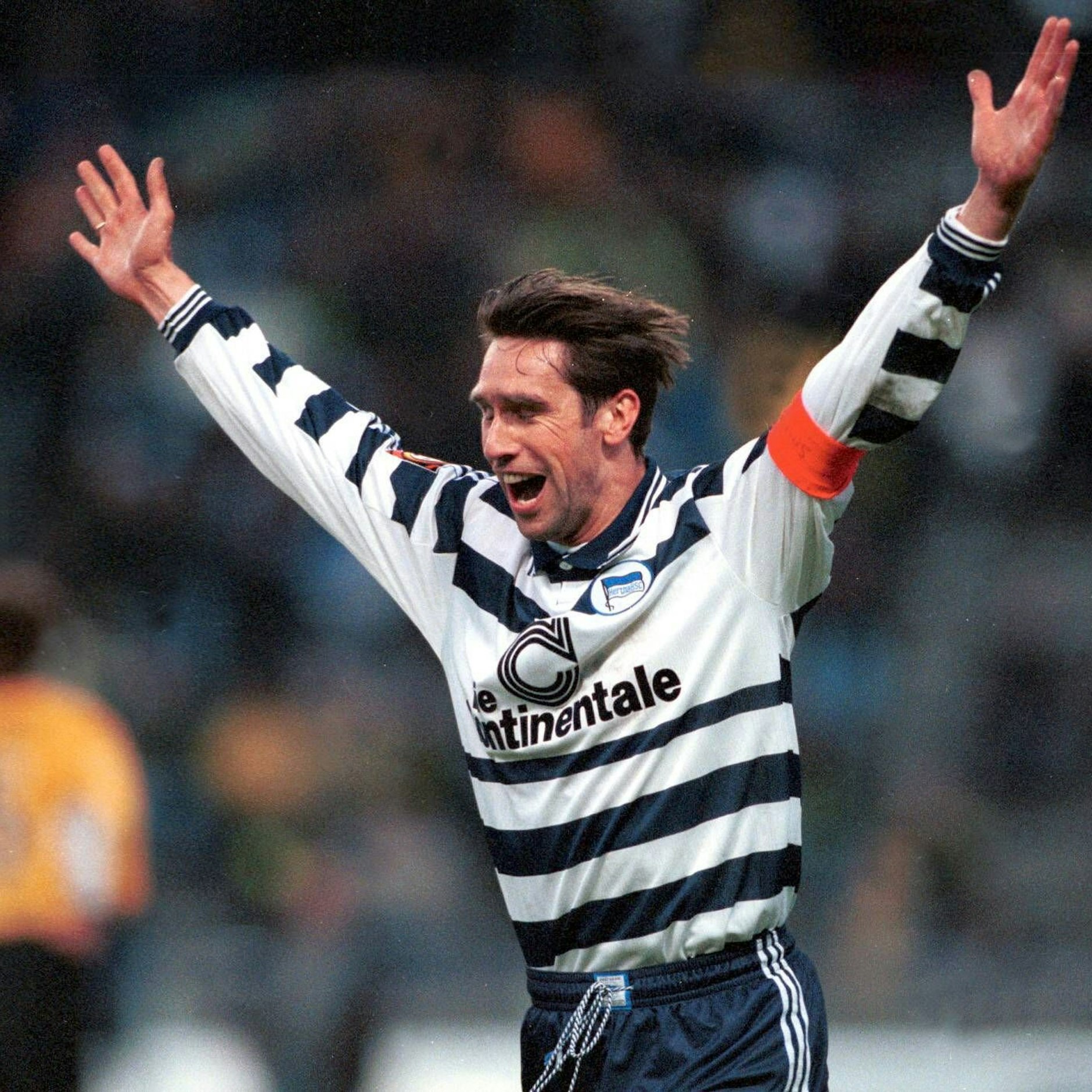 Rekord für die Ewigkeit: Michael Preetz schoss 84 Bundesliga-Tore für Hertha.