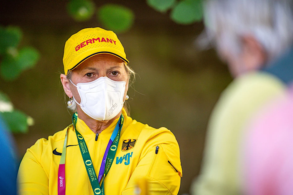 DLV-Chefbundestrainerin Annett Stein.  