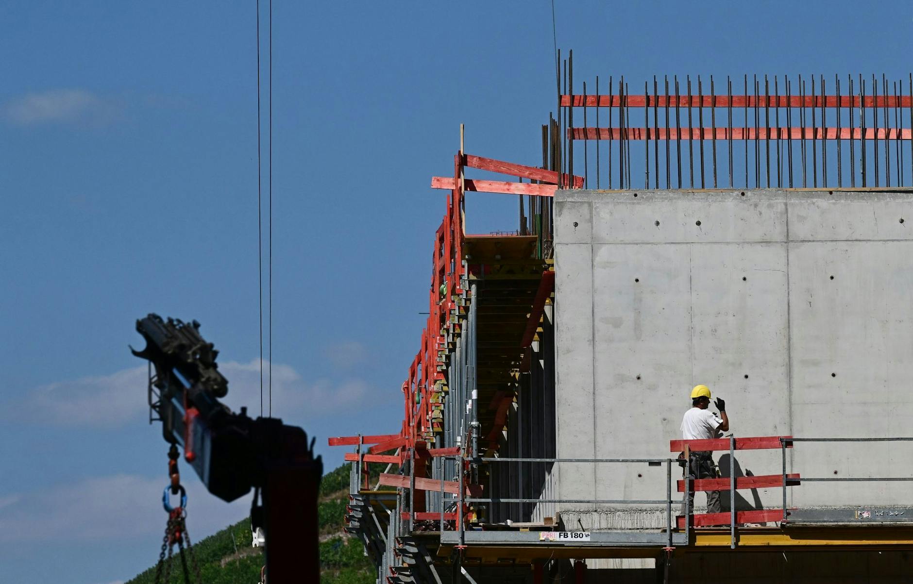 Auch das Baugewerbe klagt über einen Mangel an Fachkräften.