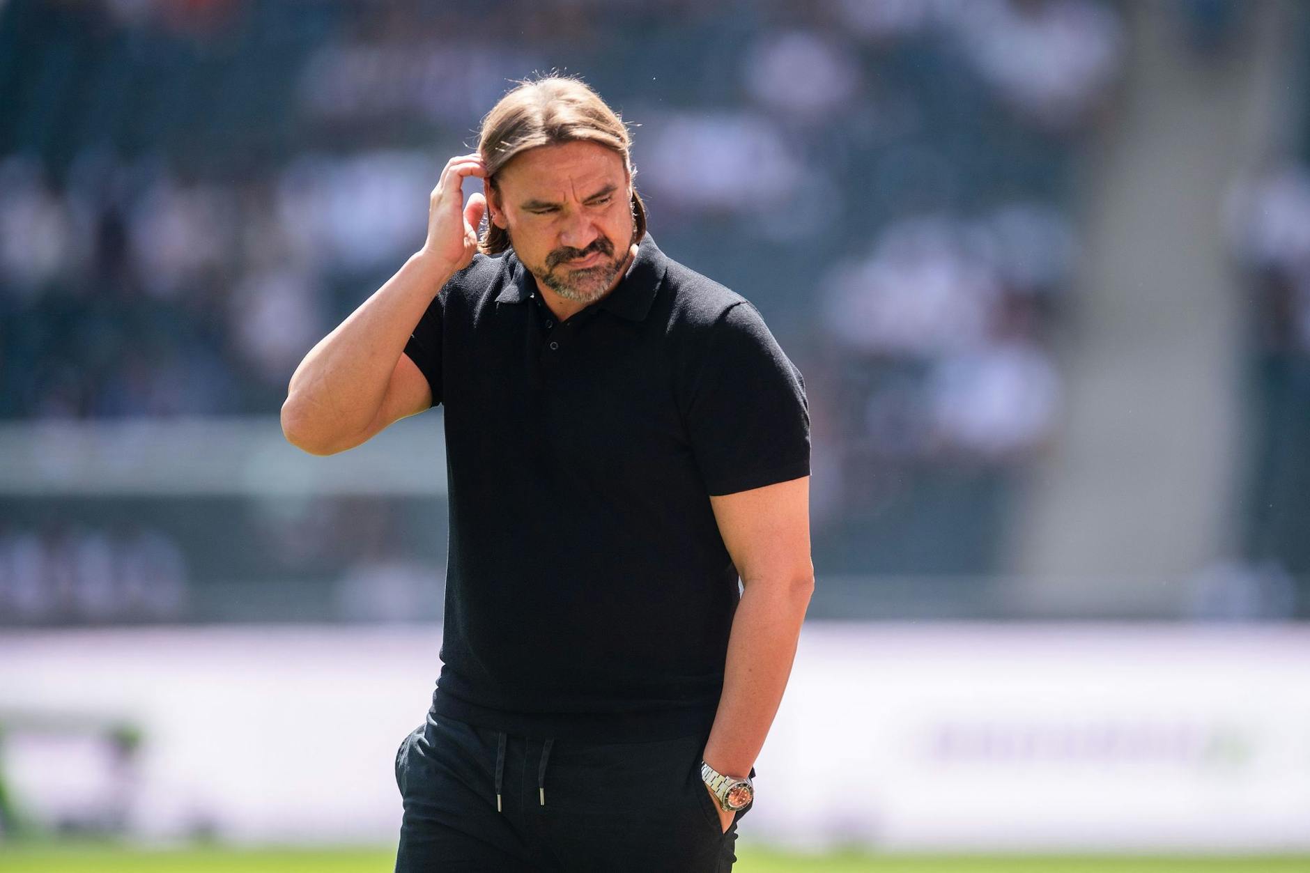 Als Trainer mit Borussia Mönchengladbach noch ungeschlagen: Daniel Farke.