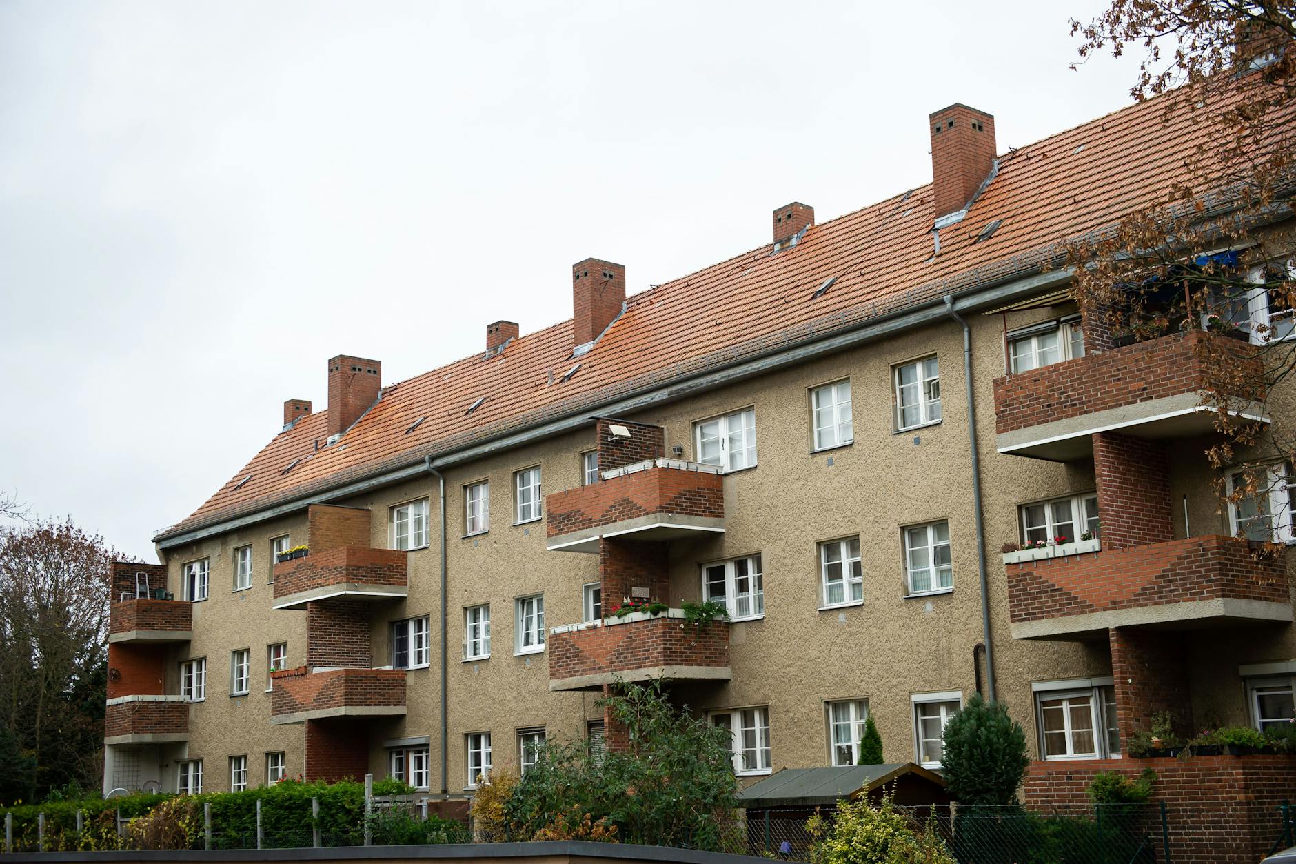 Wohnsiedlung An der Kappe in Spandau: In einem ersten Bauabschnitt sollen 203 Wohnungen modernisiert werden.
