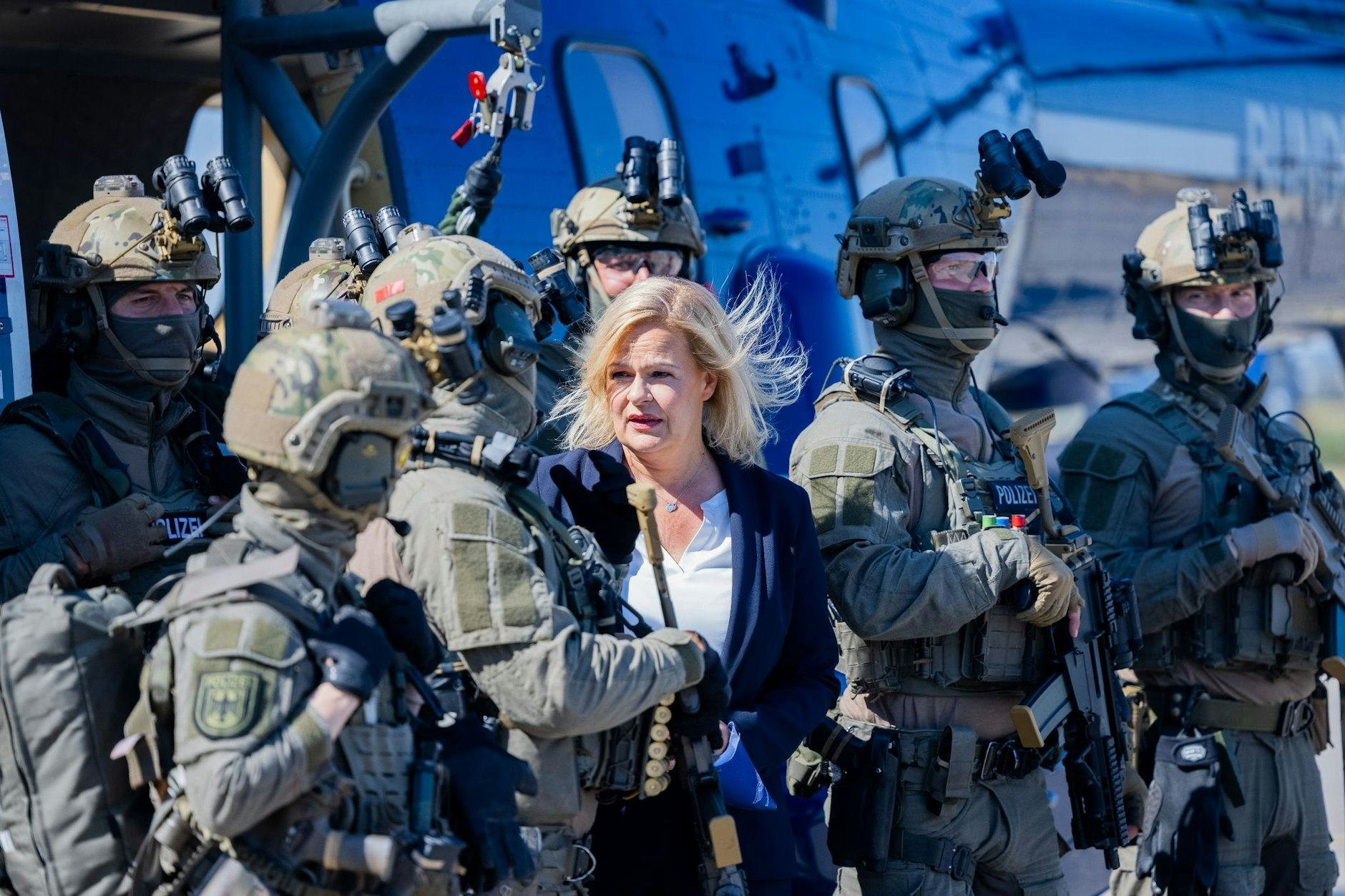 «Die Abschiebungen nach Afghanistan sind derzeit auf Eis gelegt»: Innenministerin Nancy Faeser.  