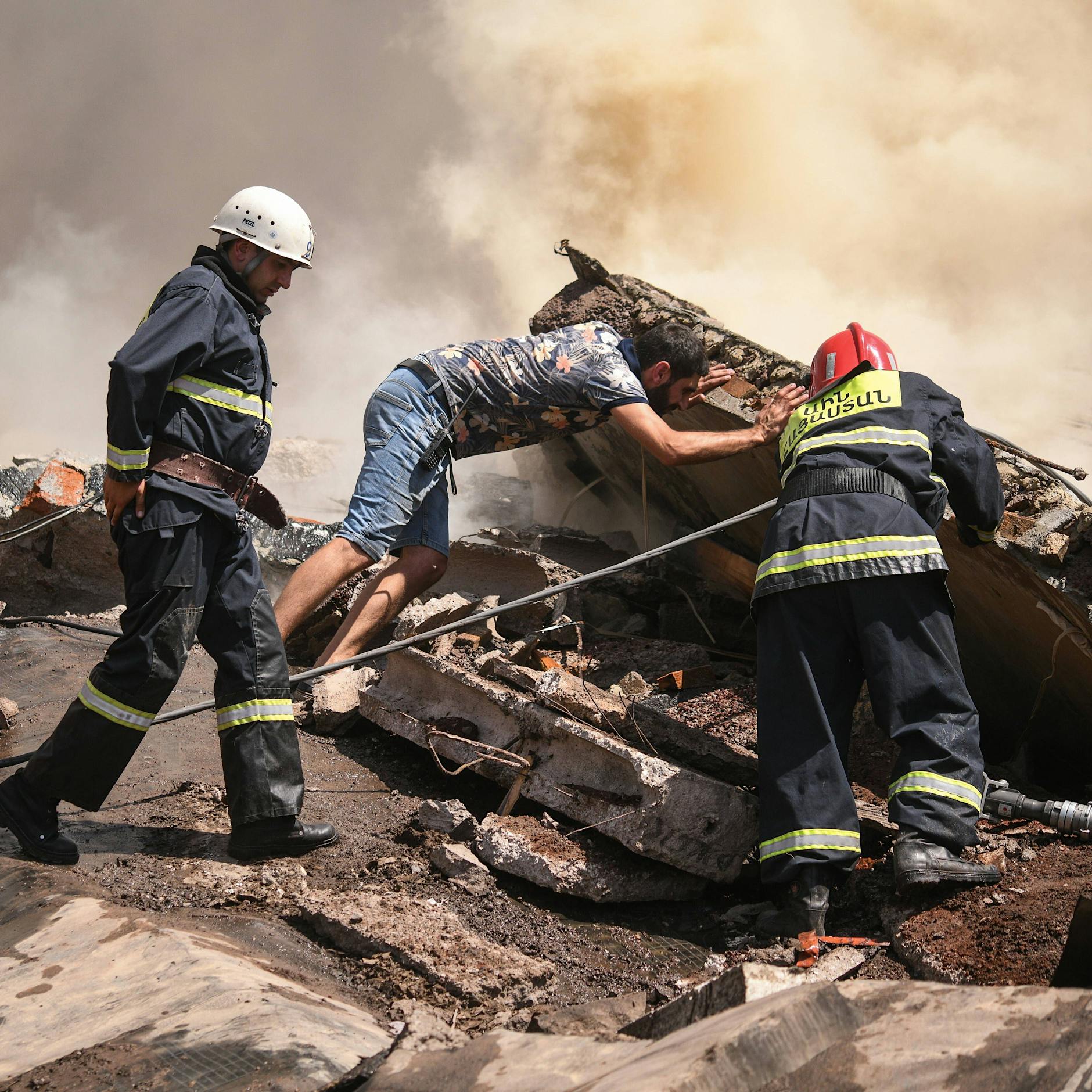 Update: Schwere Explosion in Armenien: Acht Tote, viele Verletzte – und noch immer 15 Vermisste!