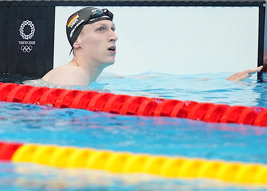 ARCHIV - Ist souverän in das Finale über 200 Meter Freistil geschwommen: Lukas Märtens.  
