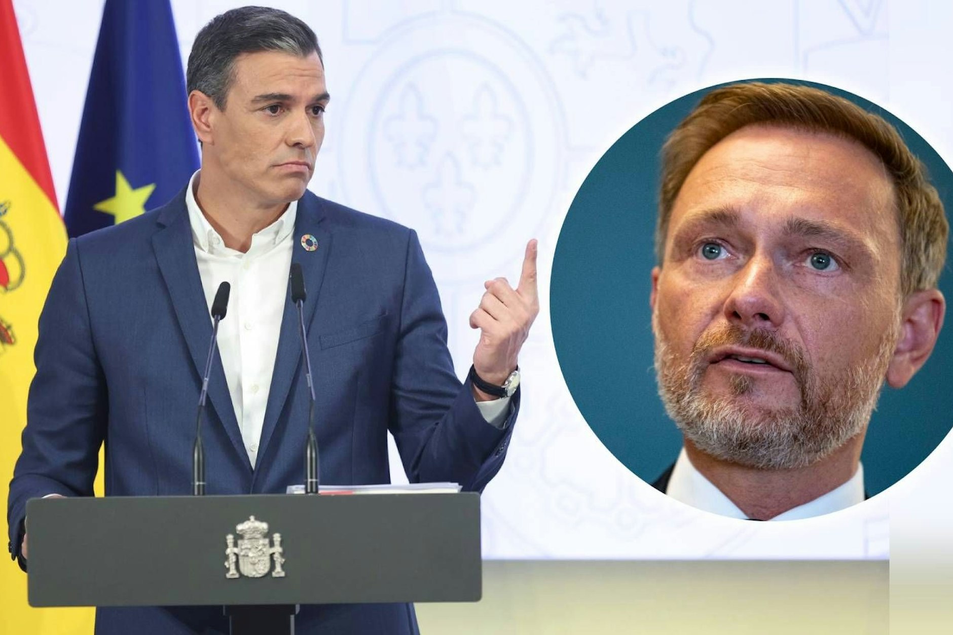 Deutschlands Finanzminister Christian Lindner könnte sich einiges von Spaniens Ministerpräsident Pedro Sánchez abschauen.