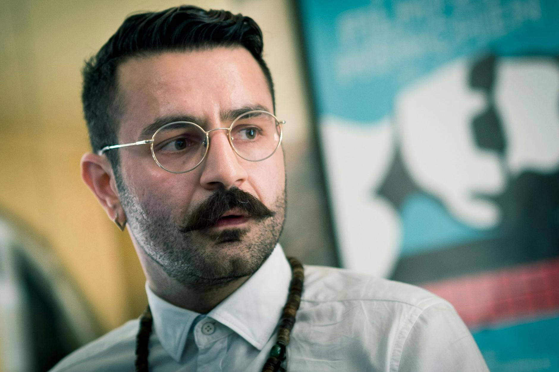 Der Musiker Shahin Najafi