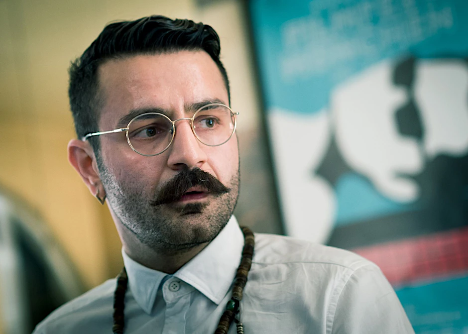 Der Musiker Shahin Najafi