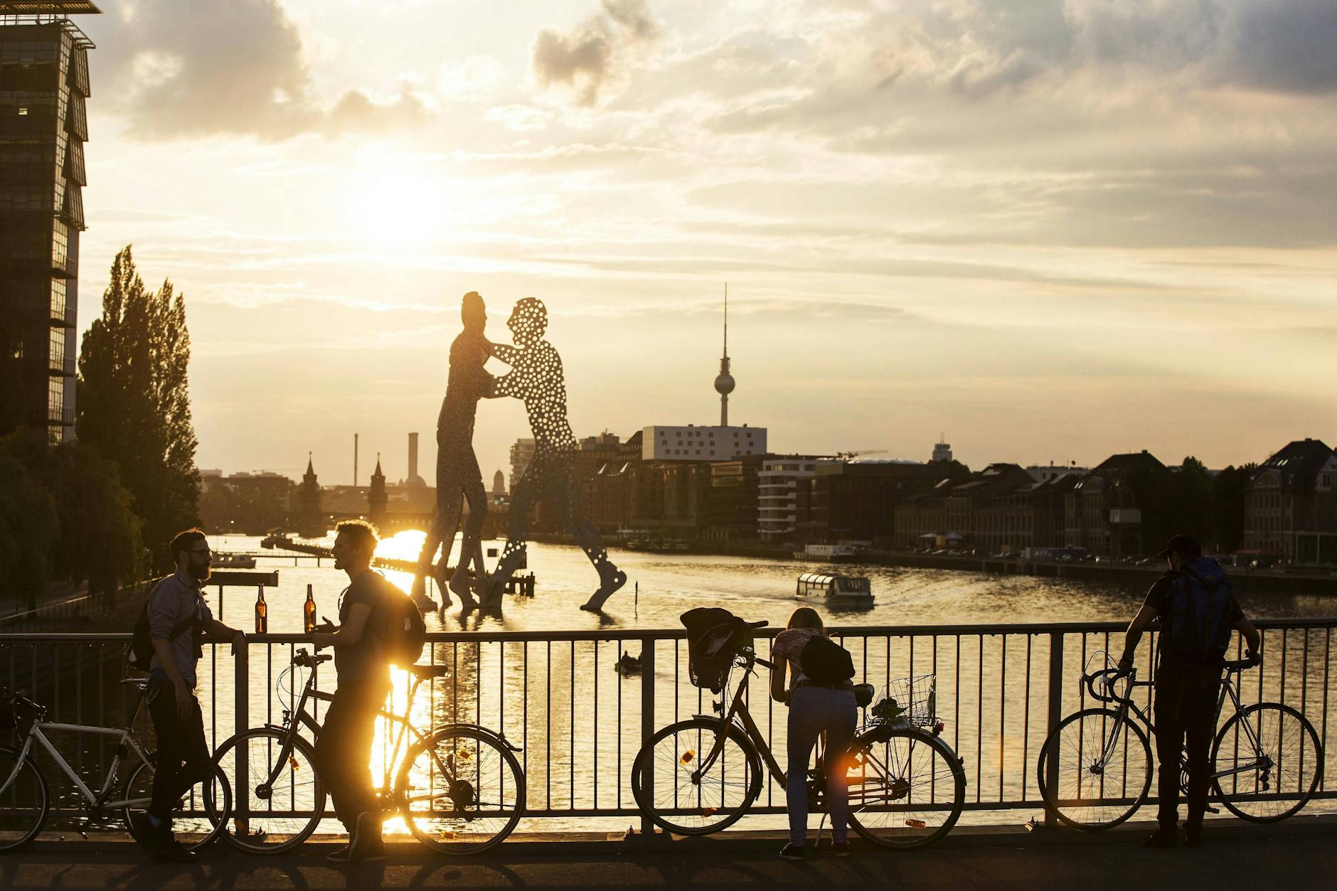 Überall in dieser Stadt sind Radfahrer! Unsere Autorin ist beeindruckt.