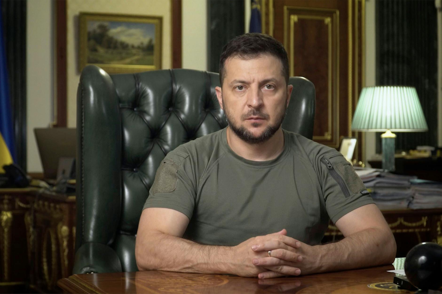 Der ukrainische Präsident Wolodymyr Selenskyj