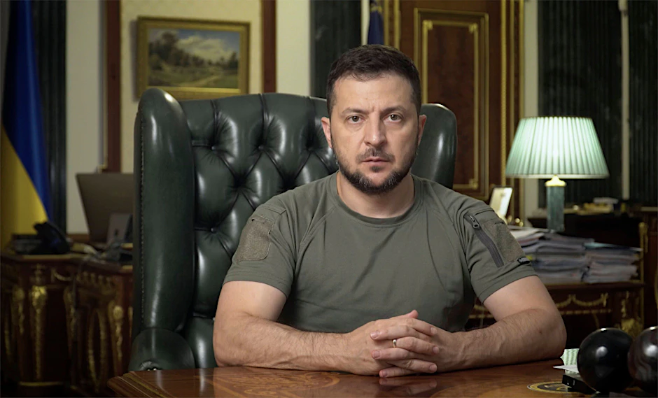 Der ukrainische Präsident Wolodymyr Selenskyj