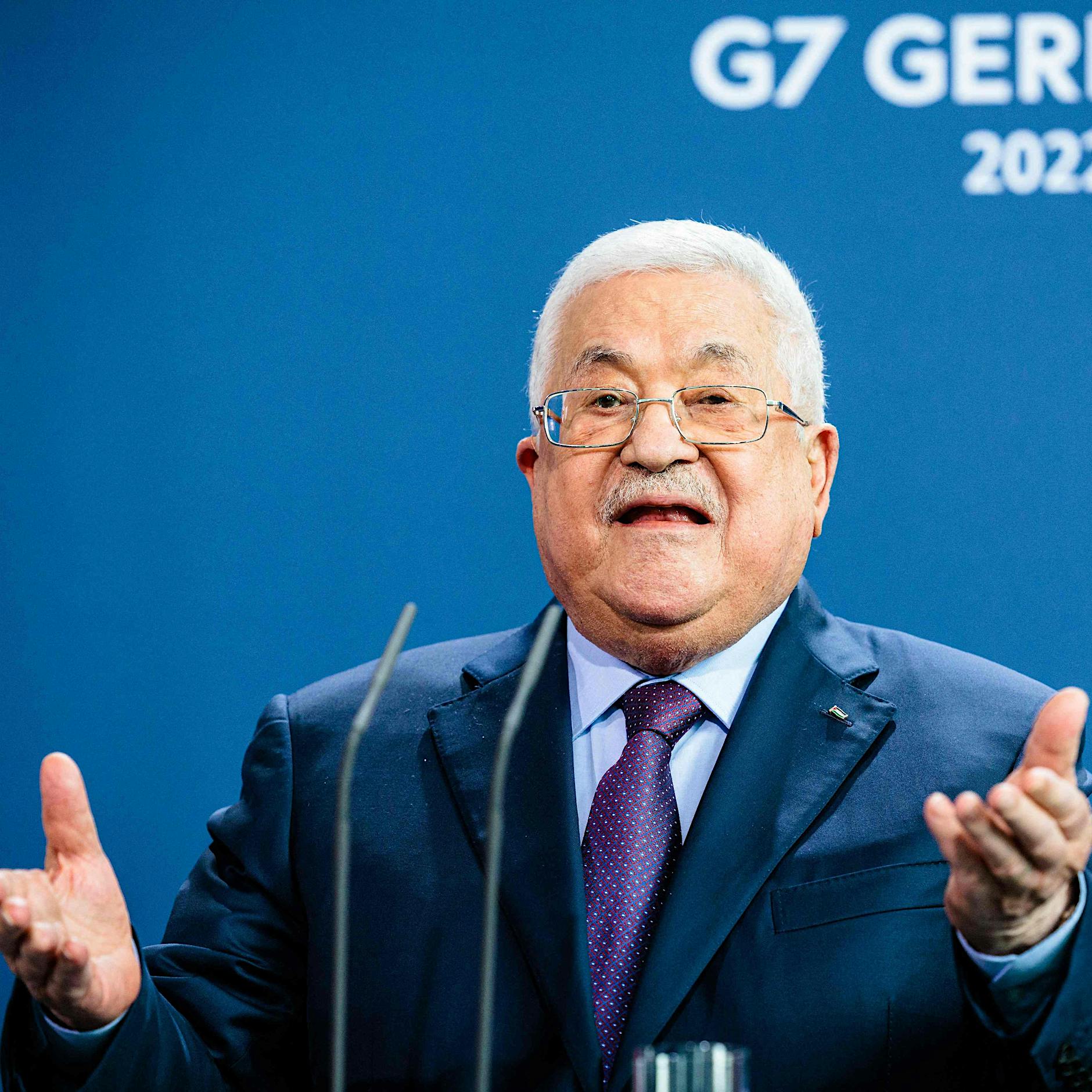 Abbas relativiert seinen Holocaust-Vergleich im Berliner Kanzleramt
