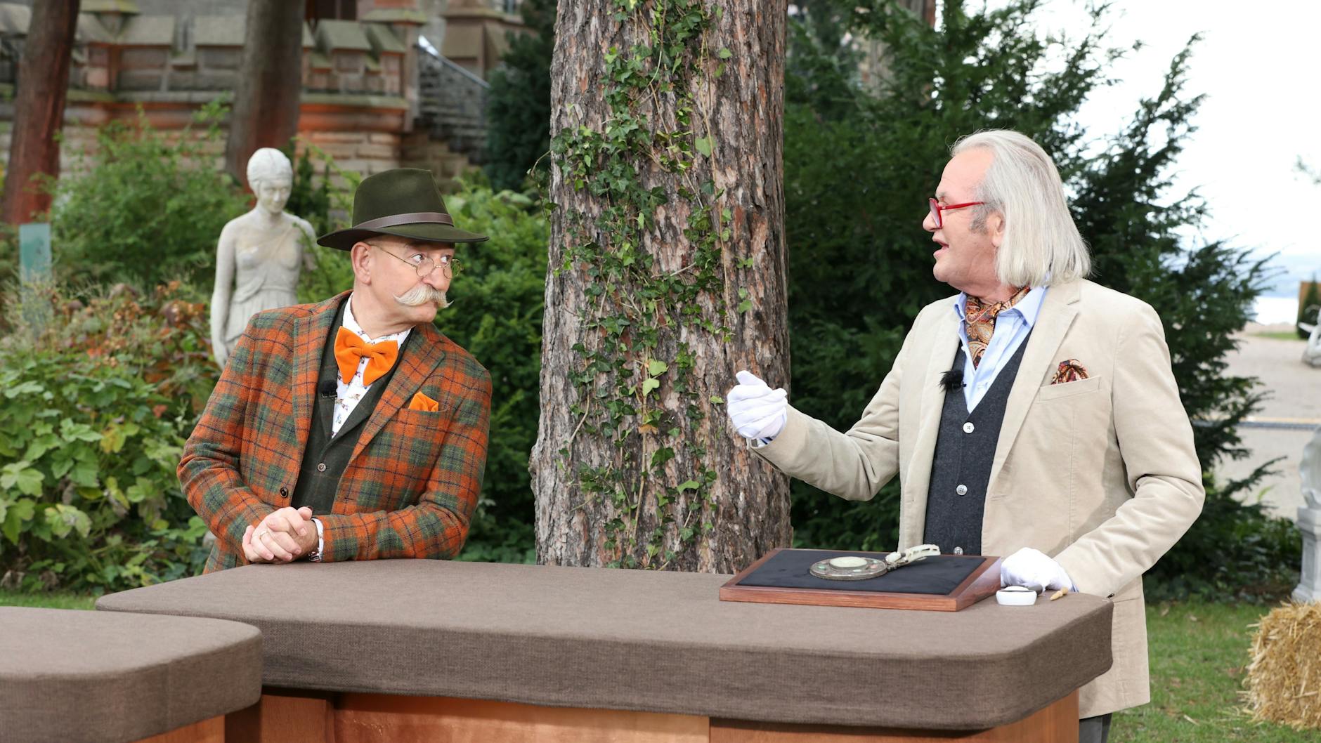 Albert Maier und Horst Lichter sind ein gutes Gespann bei "Bares für Rares".