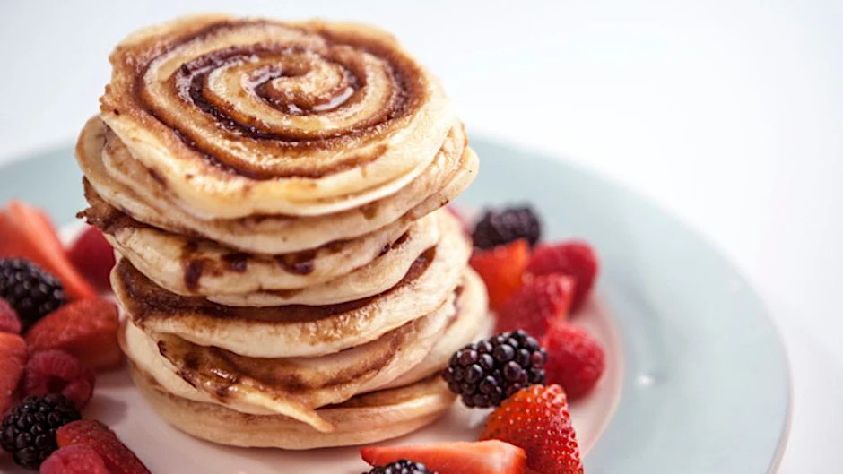 Auch zu diesen Pfannkuchen gibt es die verschiedensten Kombinationen