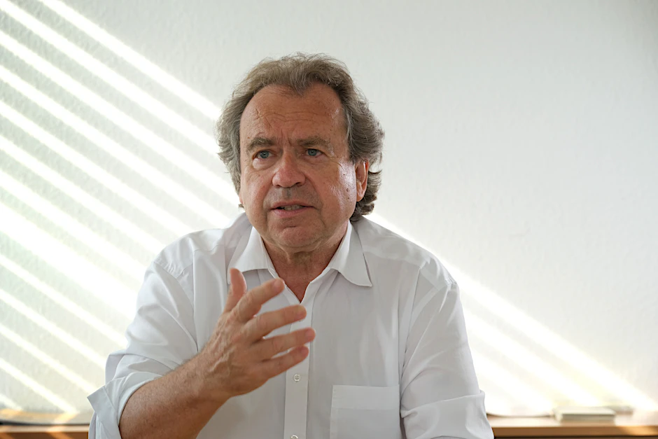 Reiner Wild, 67, zieht sich nach mehr als 41 Jahren beim Mieterverein zurück.