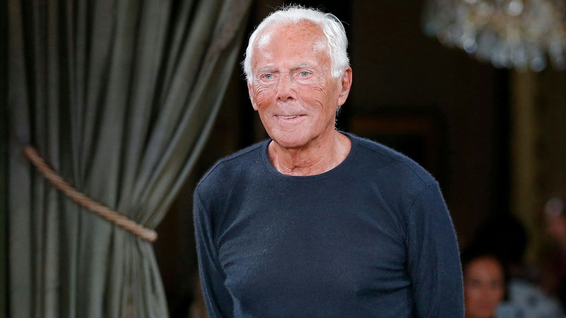 Modedesigner Giorgio Armani