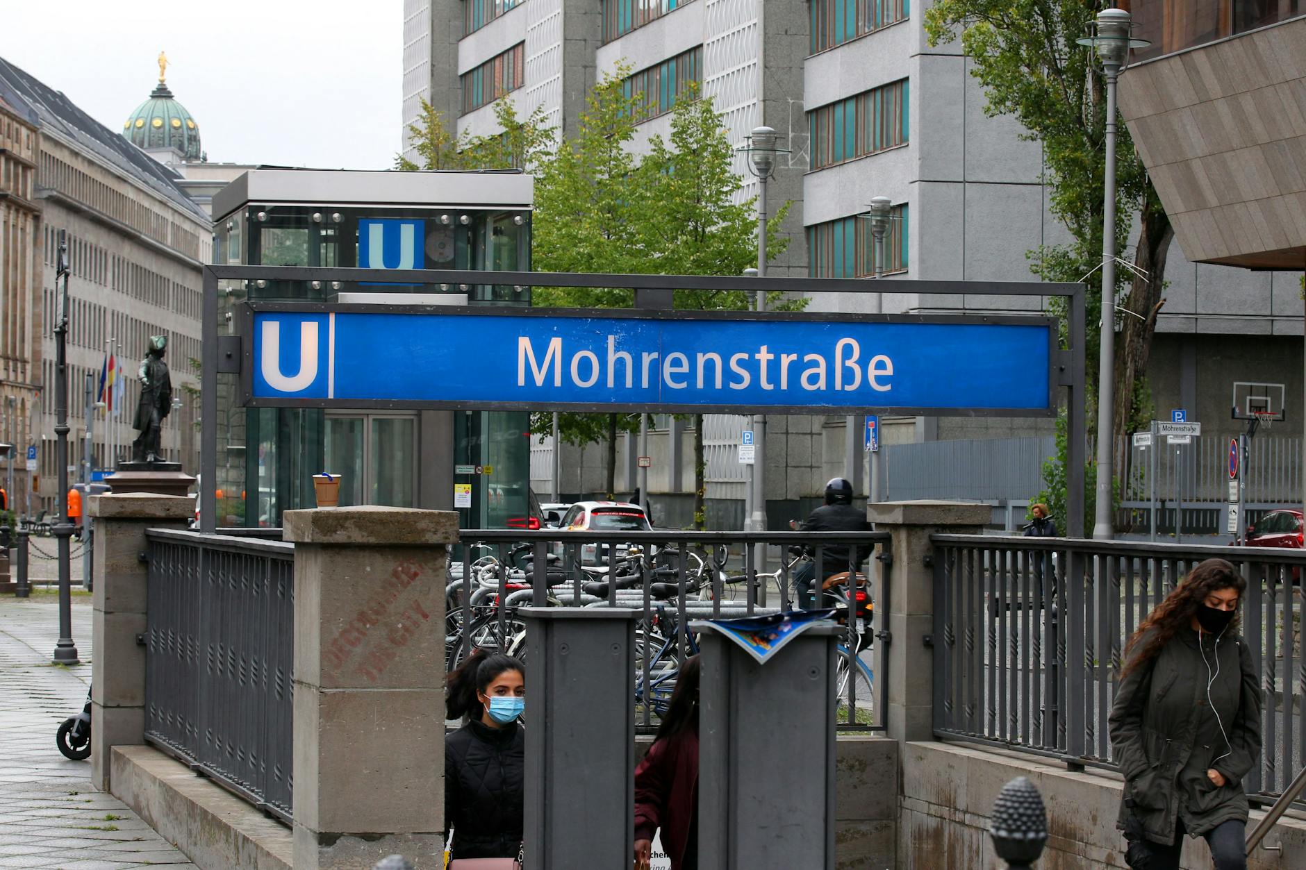 Die U-Bahn-Station Mohrenstraße