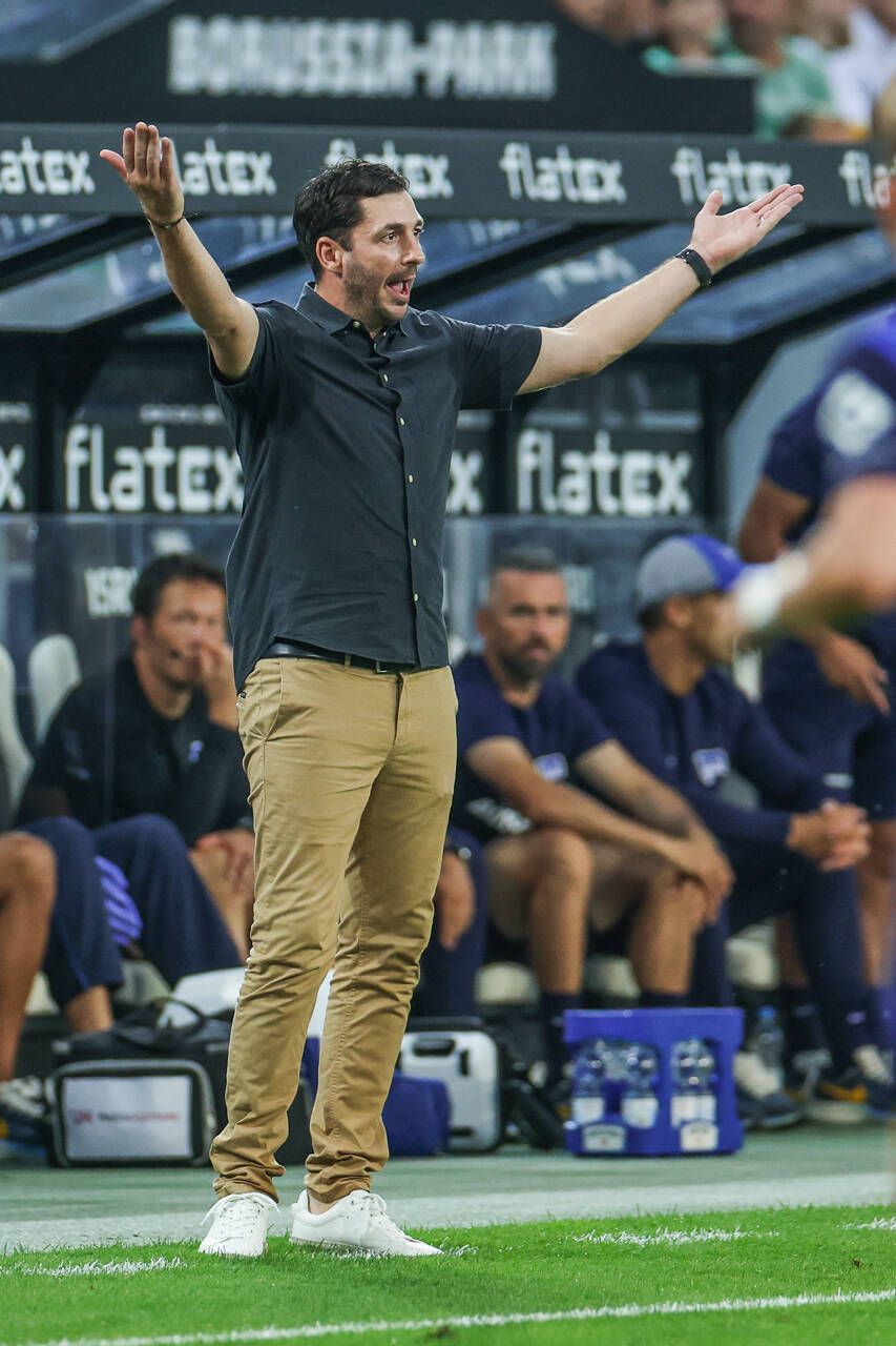 Image - Herthas Trainer Sandro Schwarz ärgert sich nicht über den Handelfer, sondern über einen krassen Fehlpfiff davor
