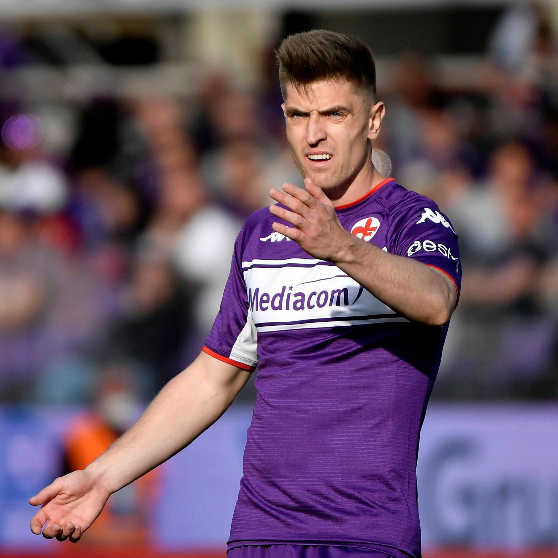 Für sechs Monate wurde Krzysztof Piatek an den AC Florenz ausgeliehen. Doch die Fiorentina ließ die Kaufoption verstreichen.