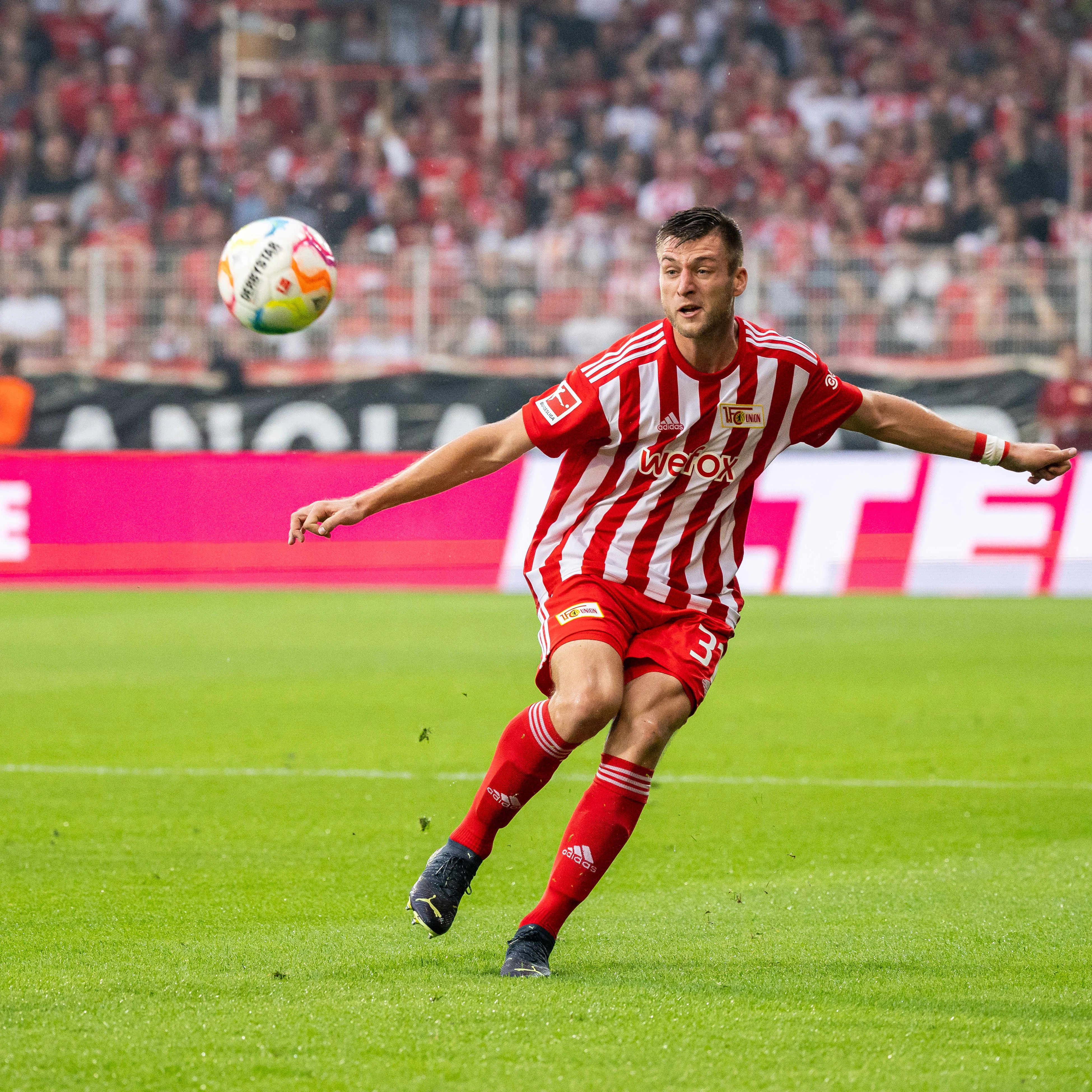 Robin Knoche hielt hinten beim 1. FC Union den Laden zusammen.