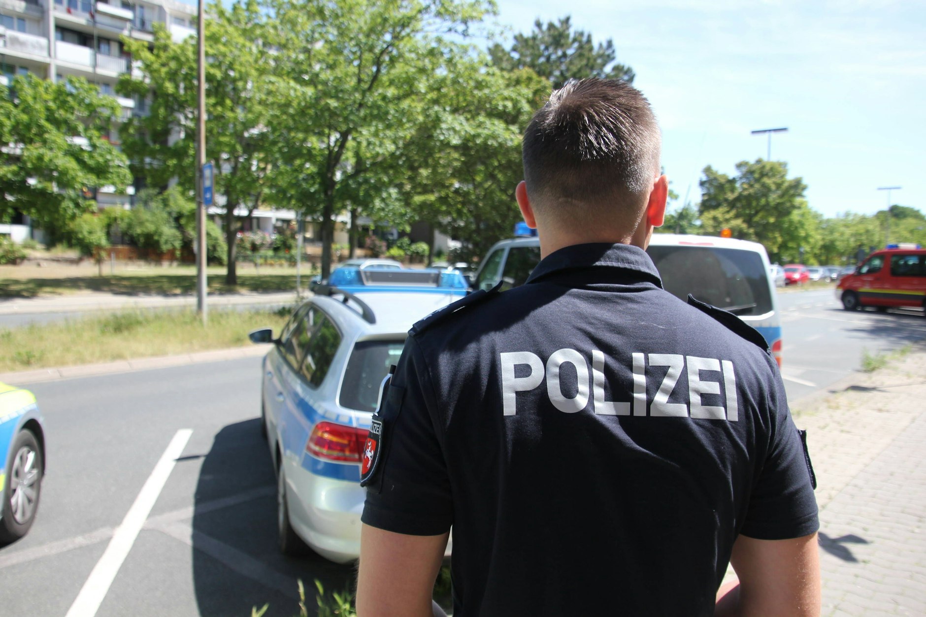 Rassistischer Übergriff: Die Berliner Polizei nahm den Mann fest.