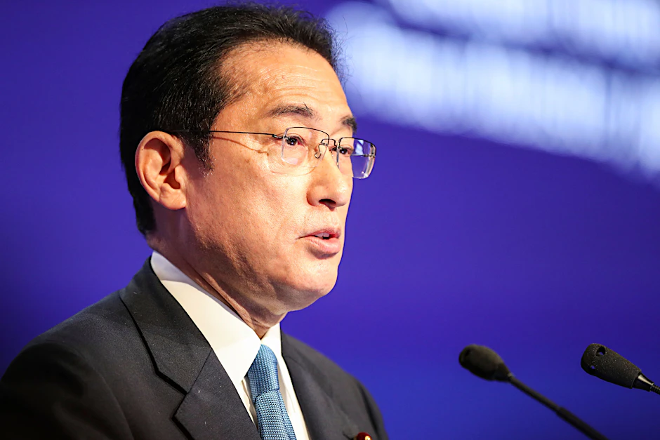 &nbsp;Fumio Kishida, Premierminister von Japan.